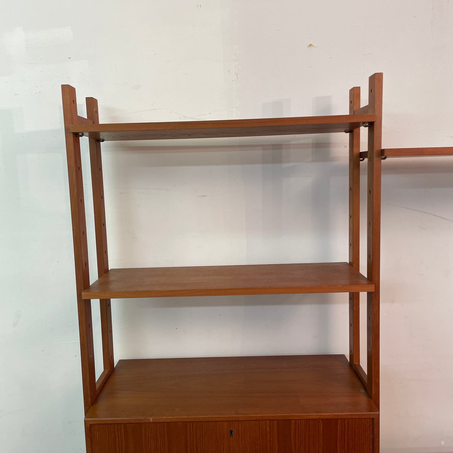 Danish Teak Wall Unit (1950s)