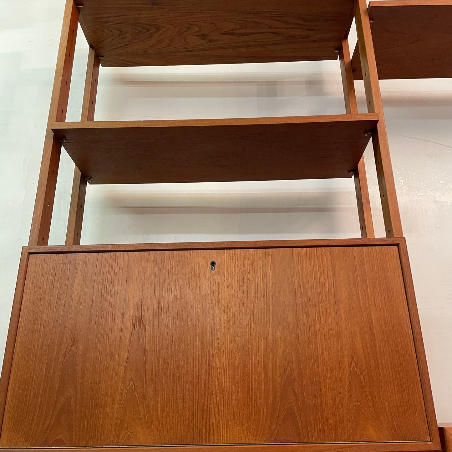 Danish Teak Wall Unit (1950s)