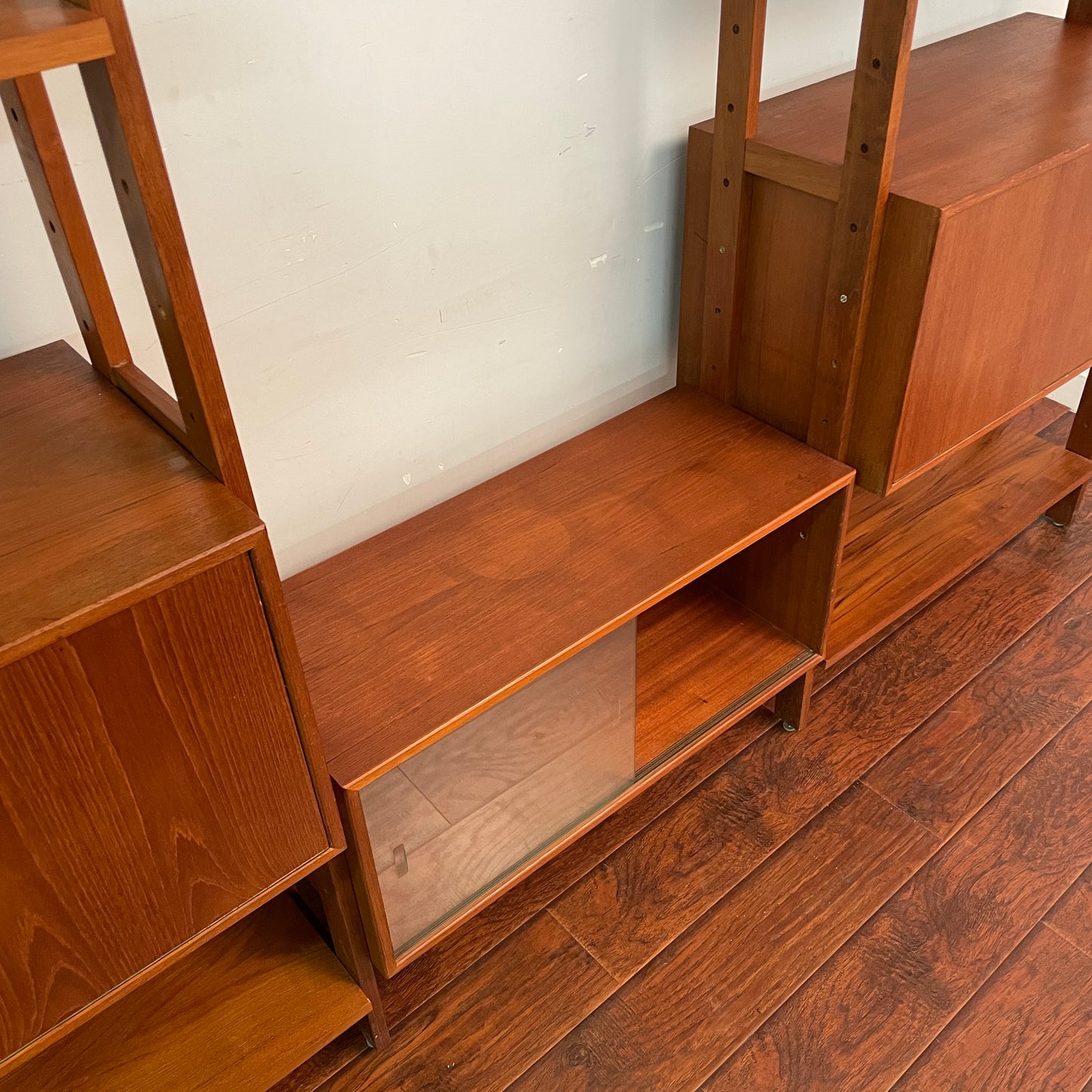 Danish Teak Wall Unit (1950s)