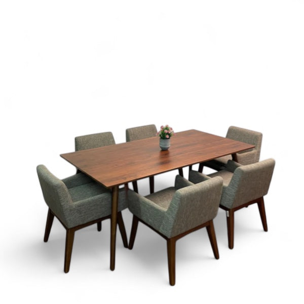 Seno Walnut Dining Set by ARTICLE