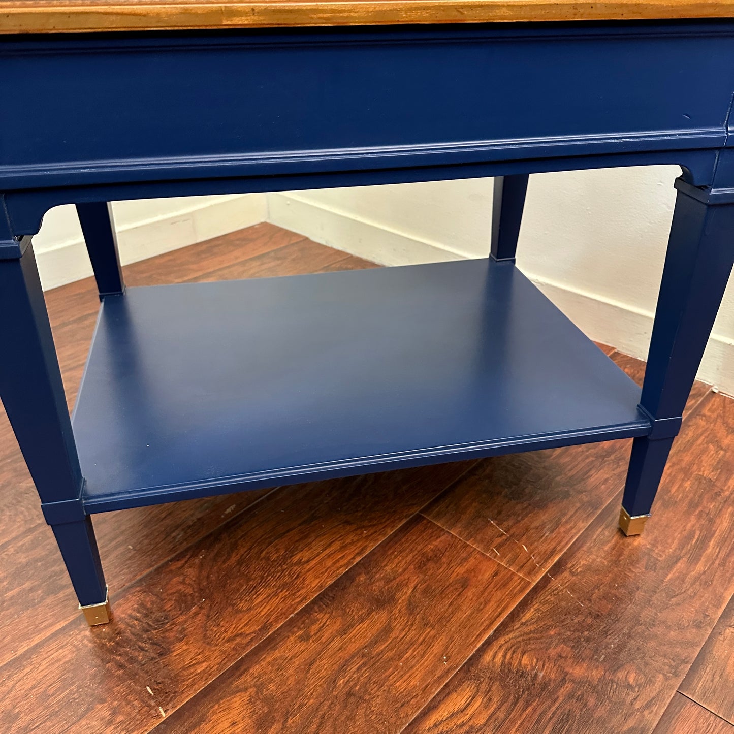Navy Blue Side Table