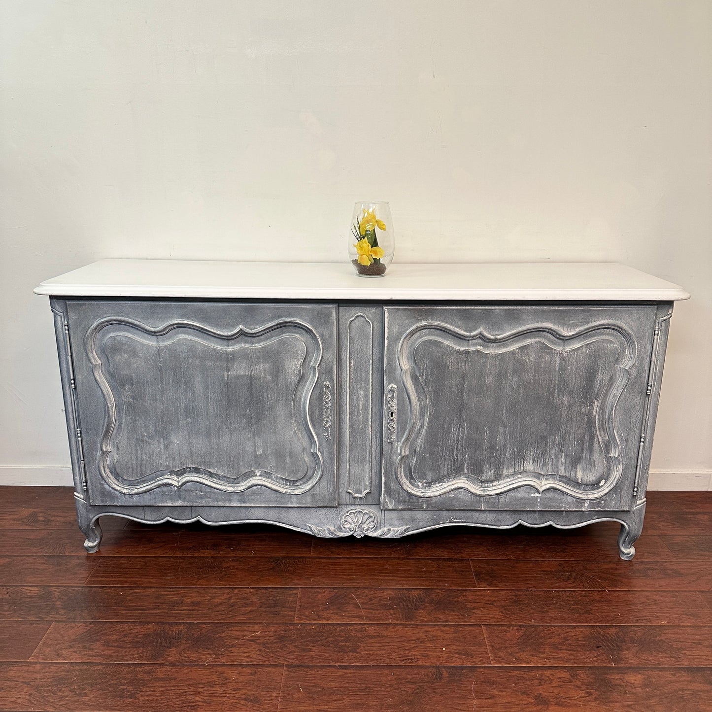 French Provincial Solid Wood Sideboard
