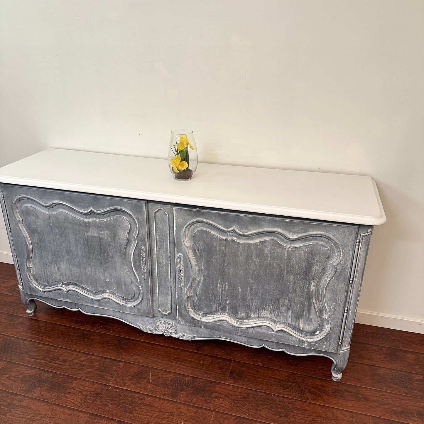 French Provincial Solid Wood Sideboard