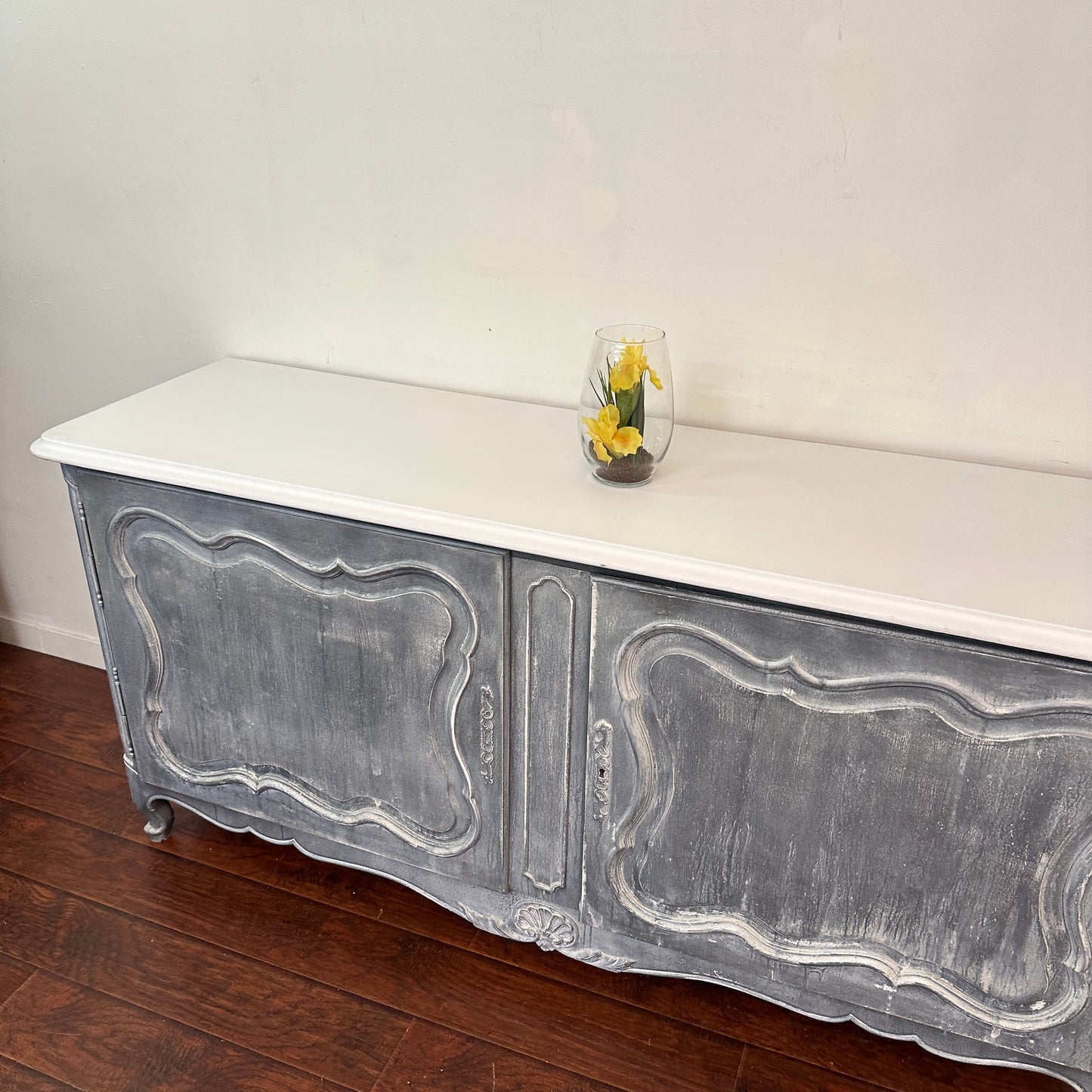 French Provincial Solid Wood Sideboard
