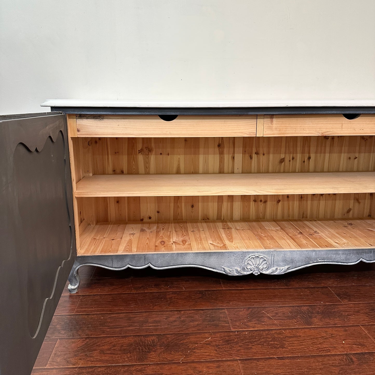 French Provincial Solid Wood Sideboard