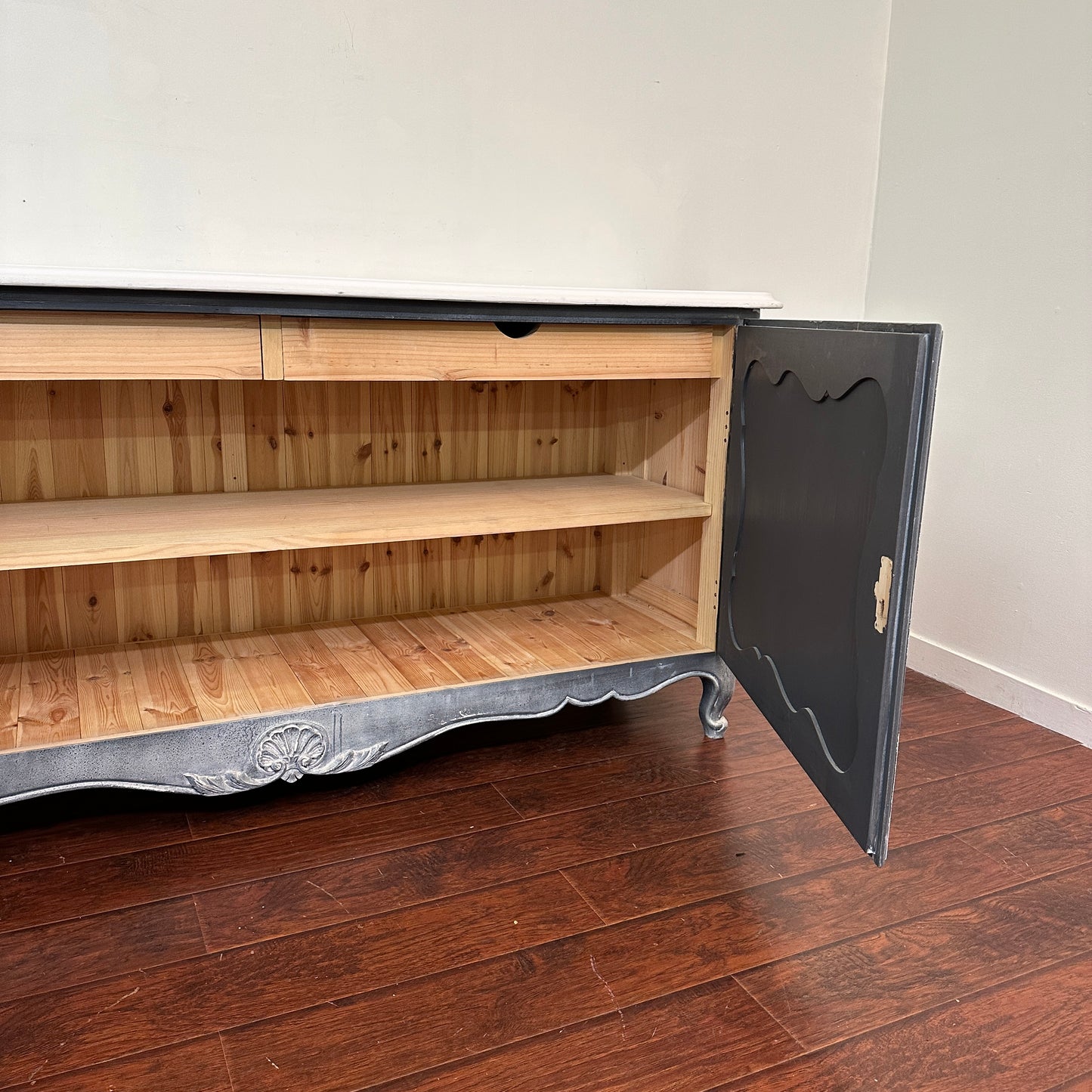French Provincial Solid Wood Sideboard