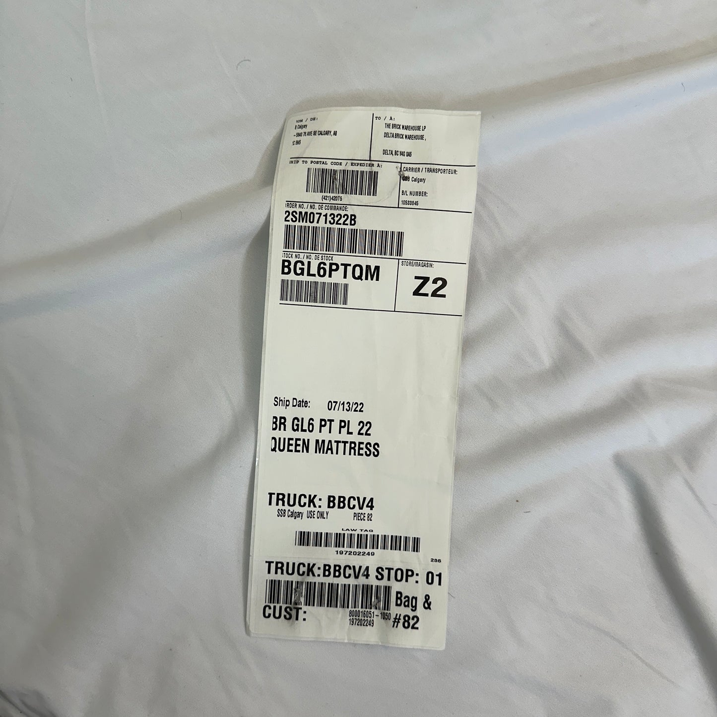 Beautyrest GL6 Pillowtop Queen Mattress