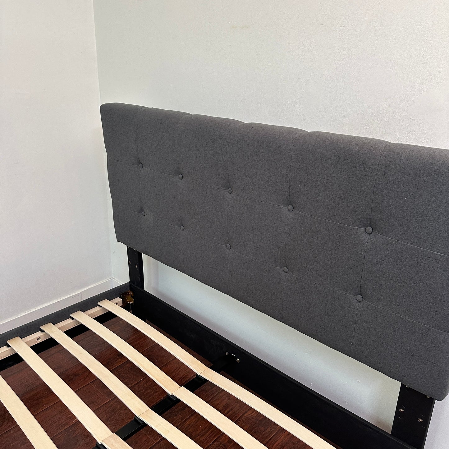 Cabo Queen Bed - Dark Grey