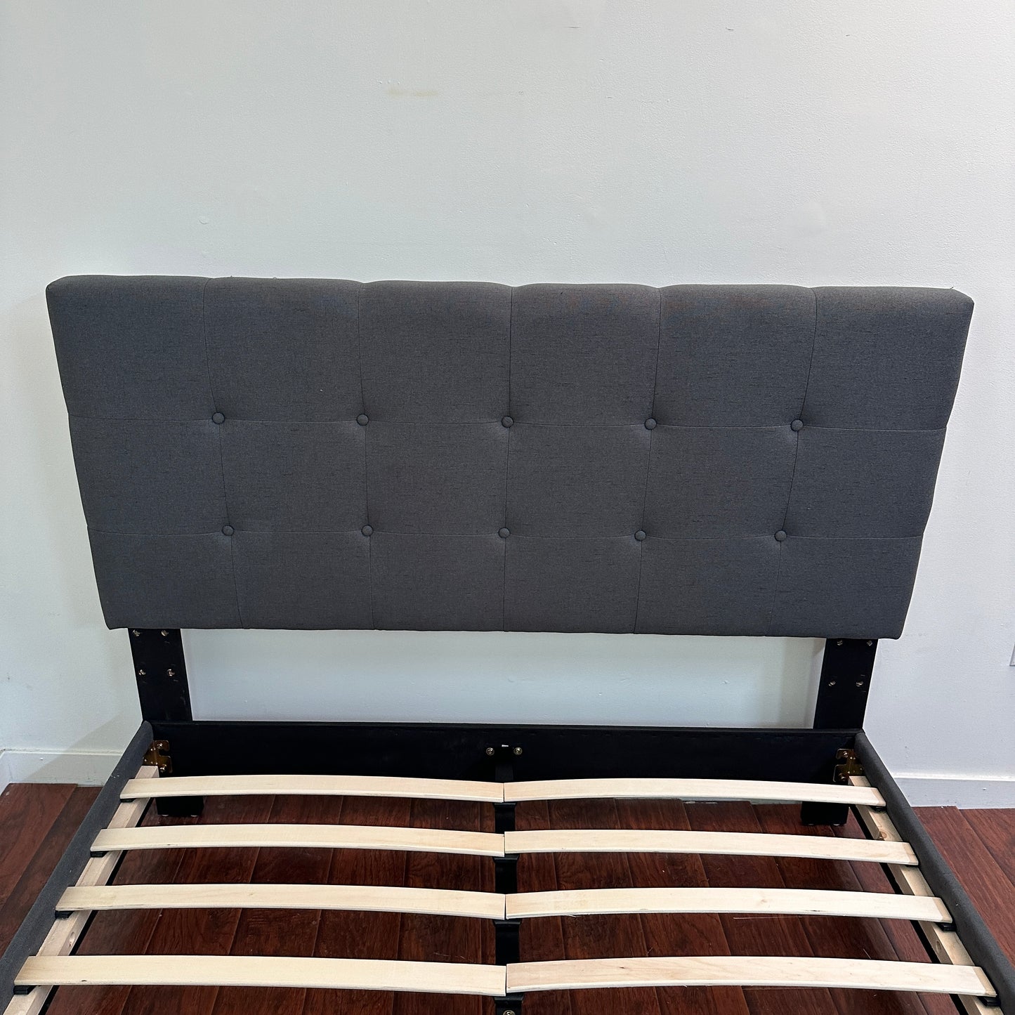 Cabo Queen Bed - Dark Grey