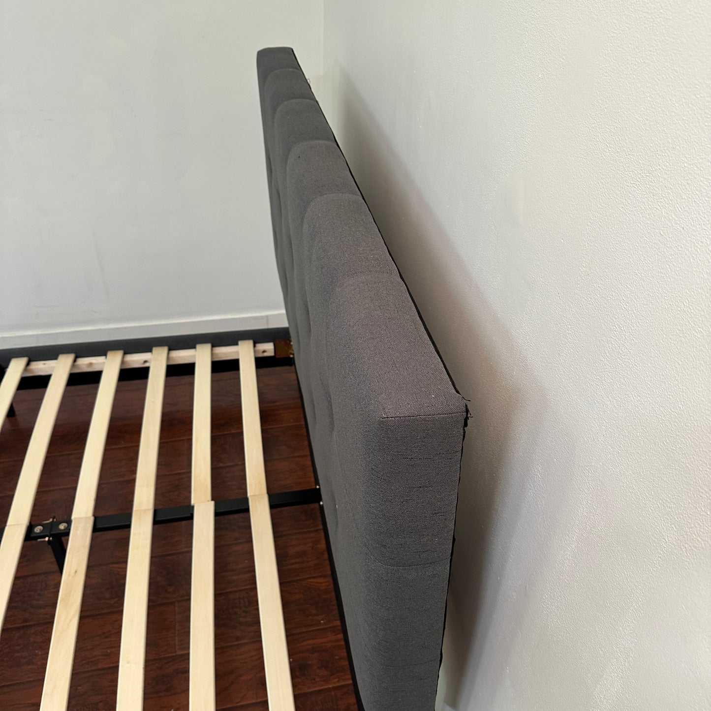 Cabo Queen Bed - Dark Grey