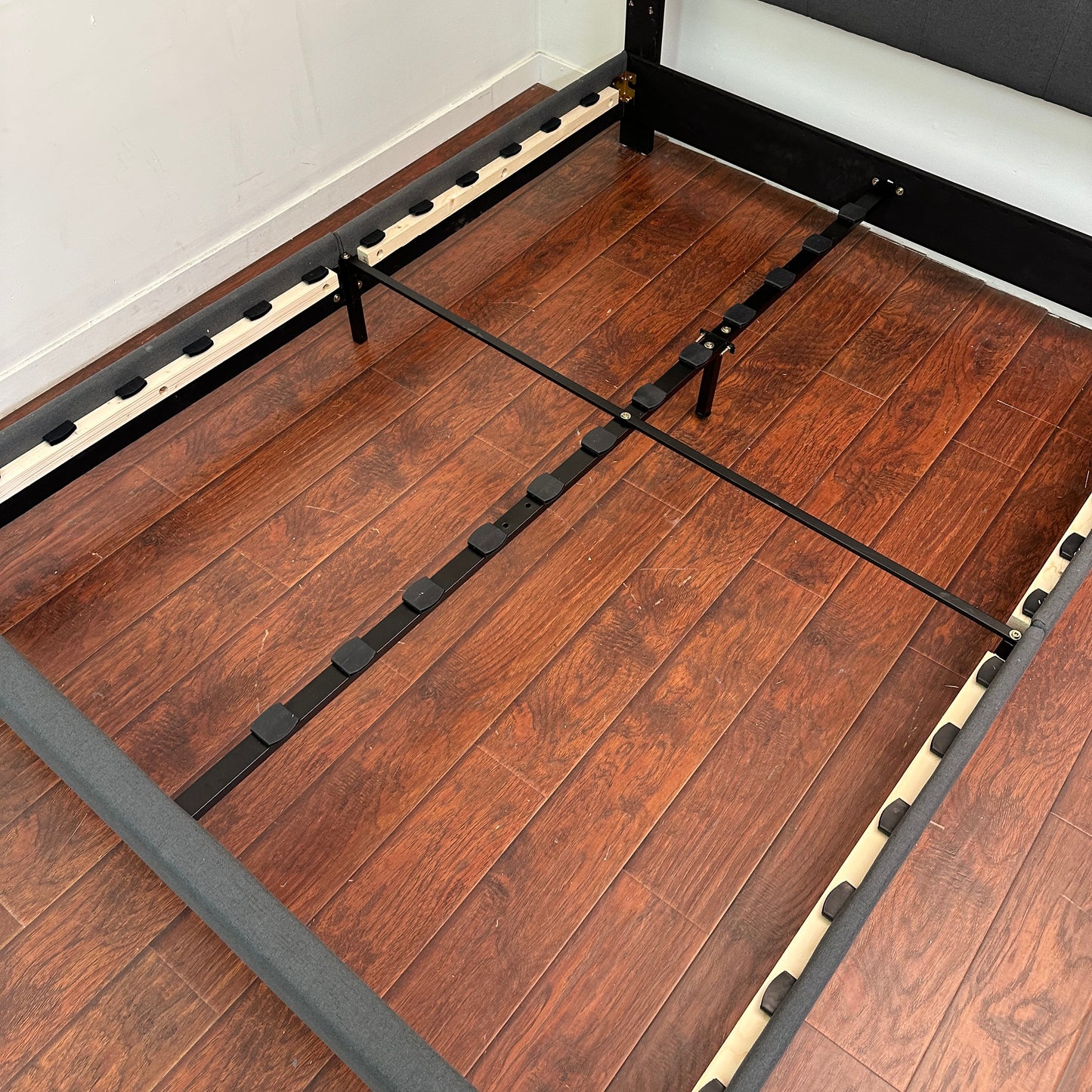 Cabo Queen Bed - Dark Grey