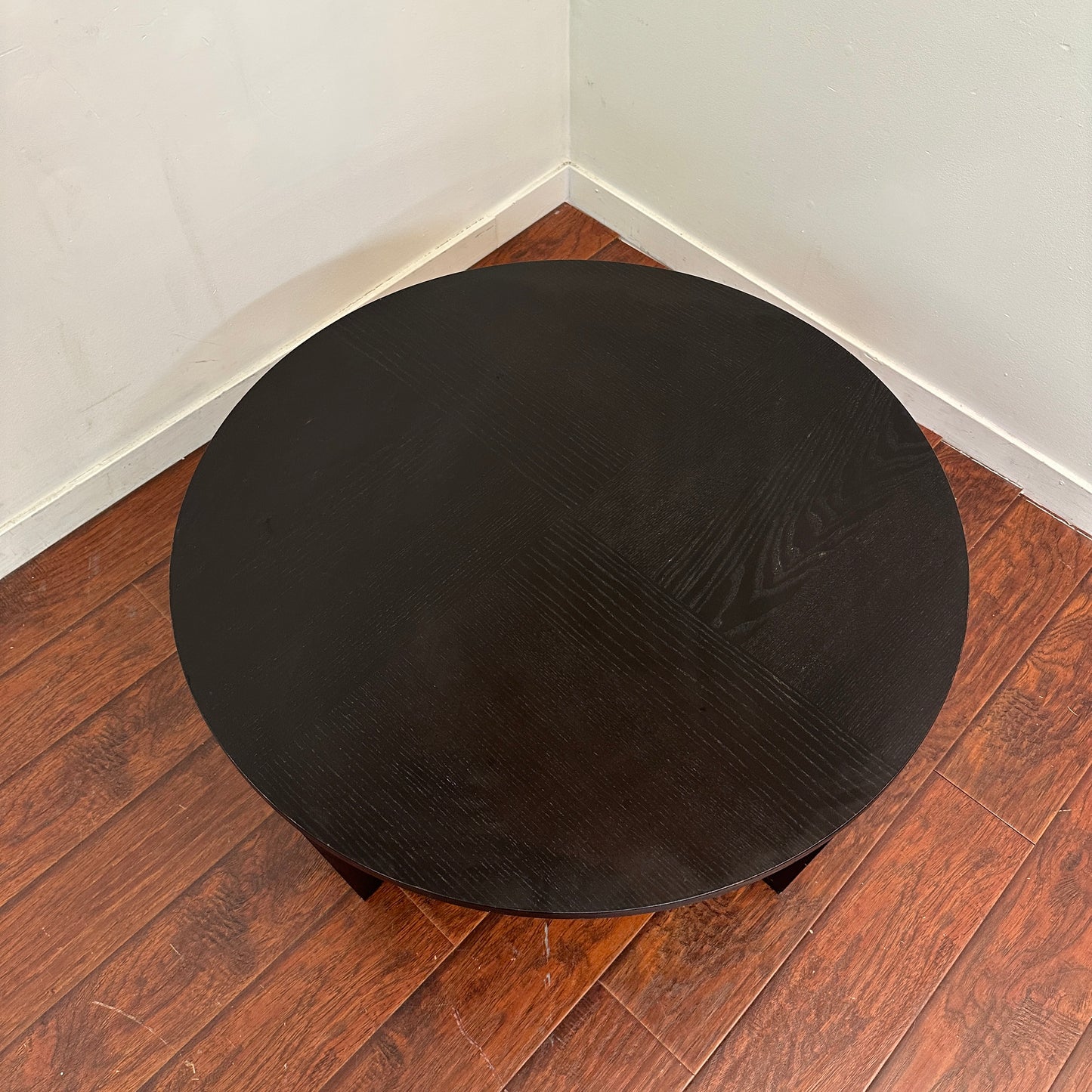 Black Round Coffee Table