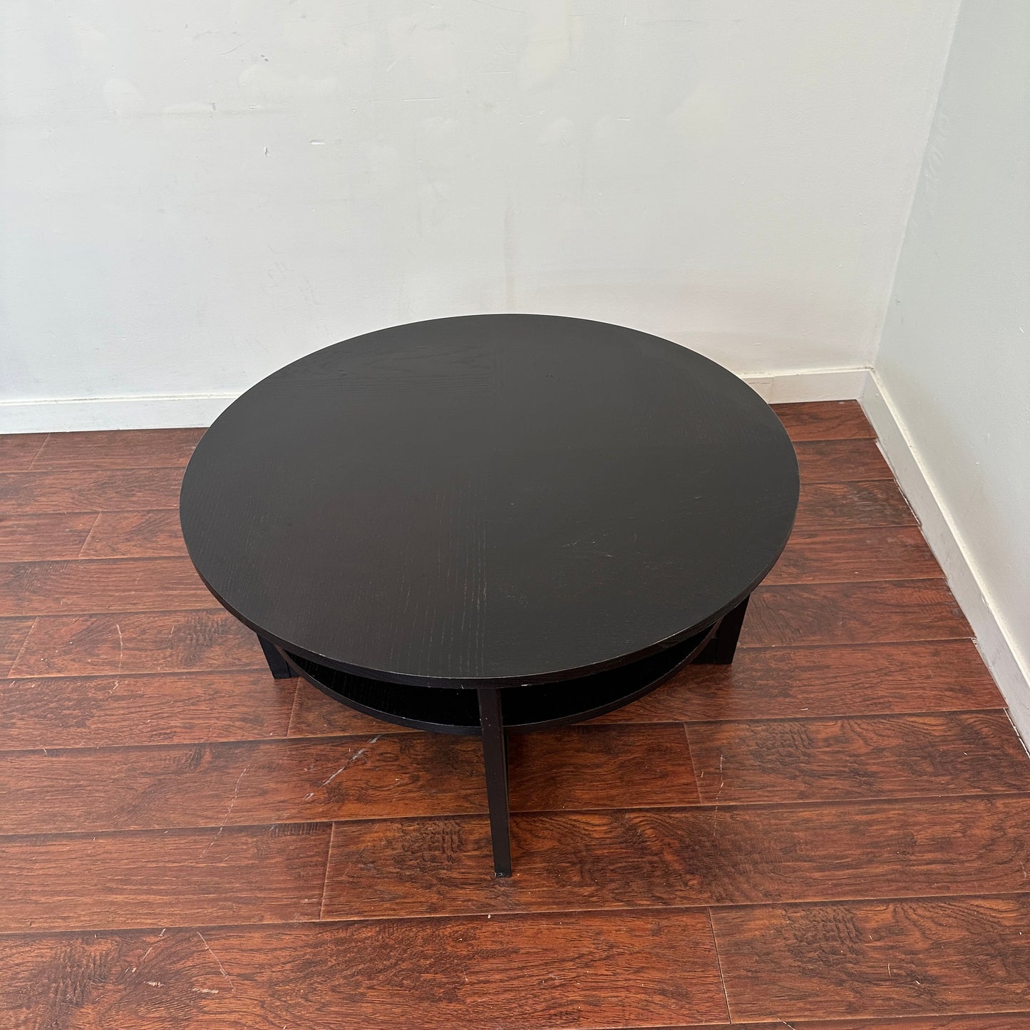 Black Round Coffee Table