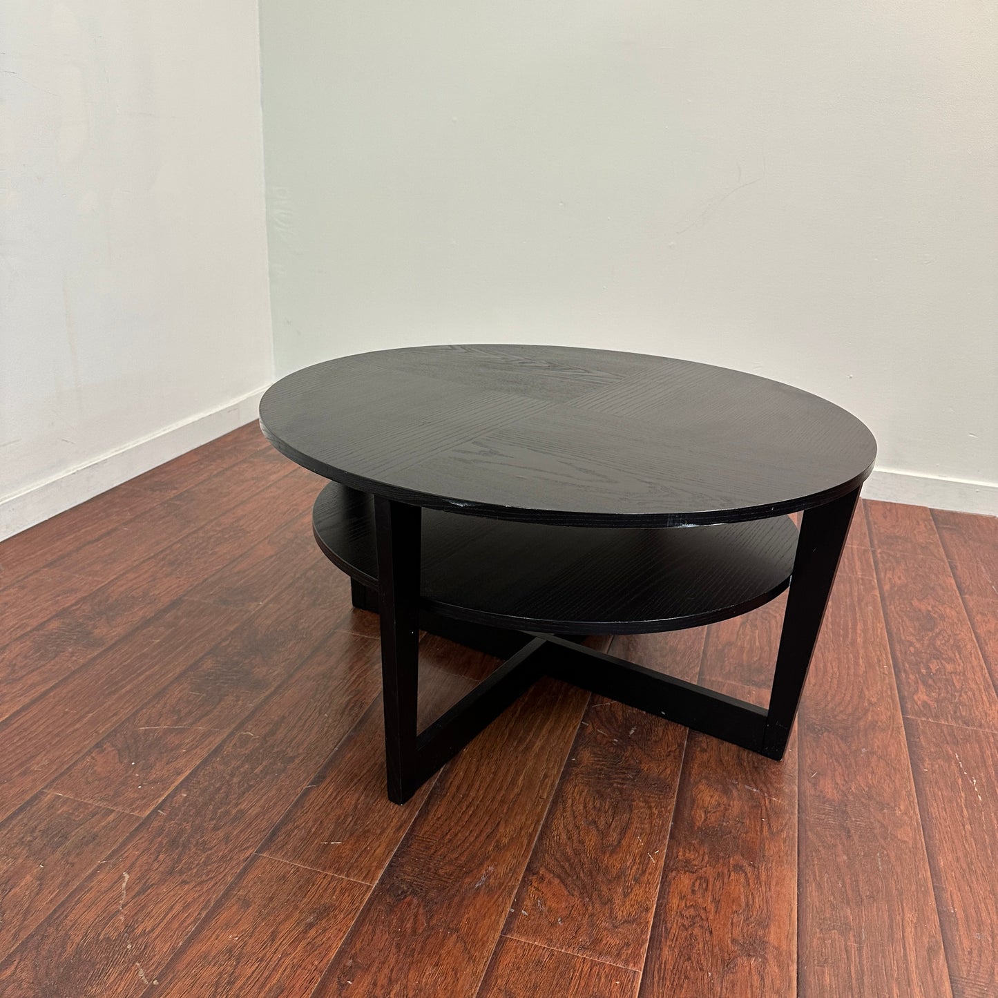 Black Round Coffee Table