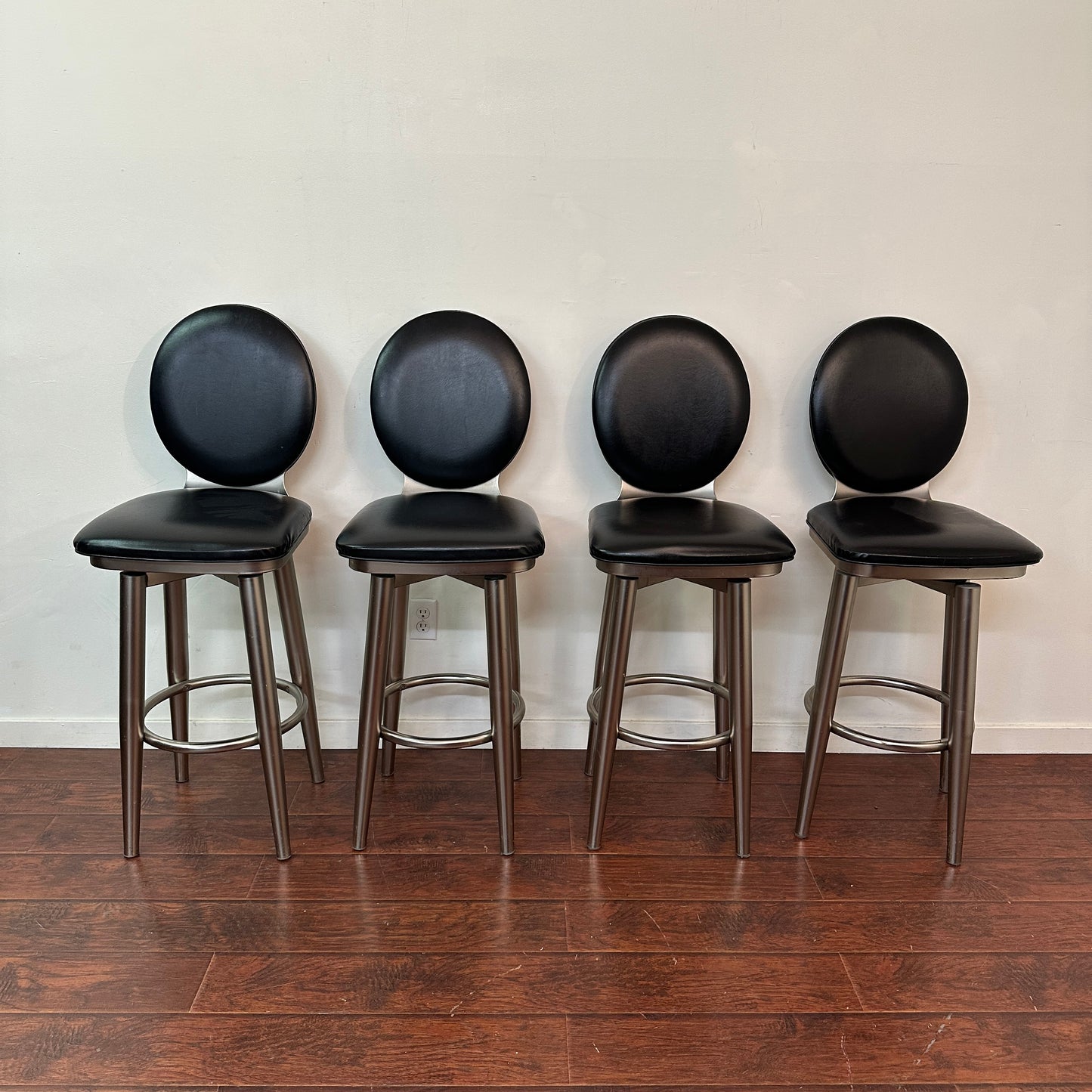 Bar-Height Swivel Dining Chairs (set of 4)