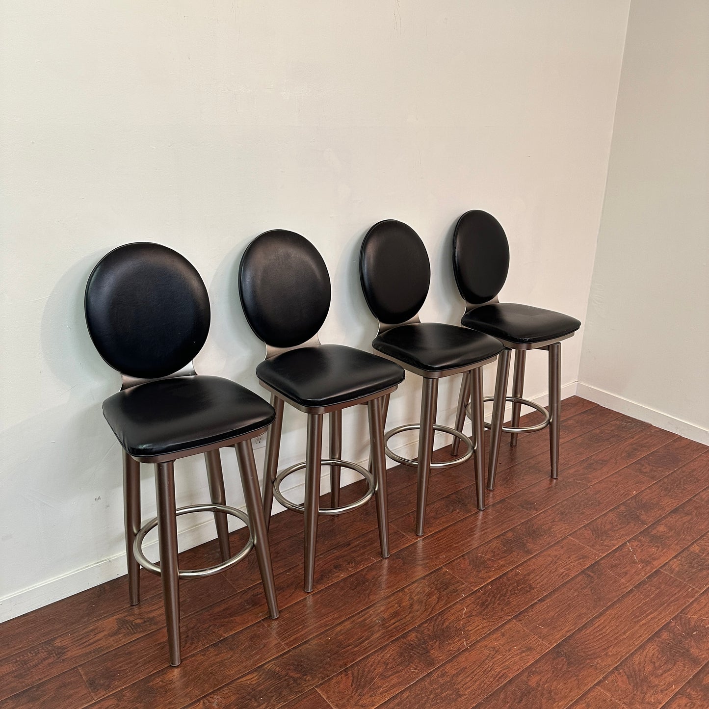 Bar-Height Swivel Dining Chairs (set of 4)