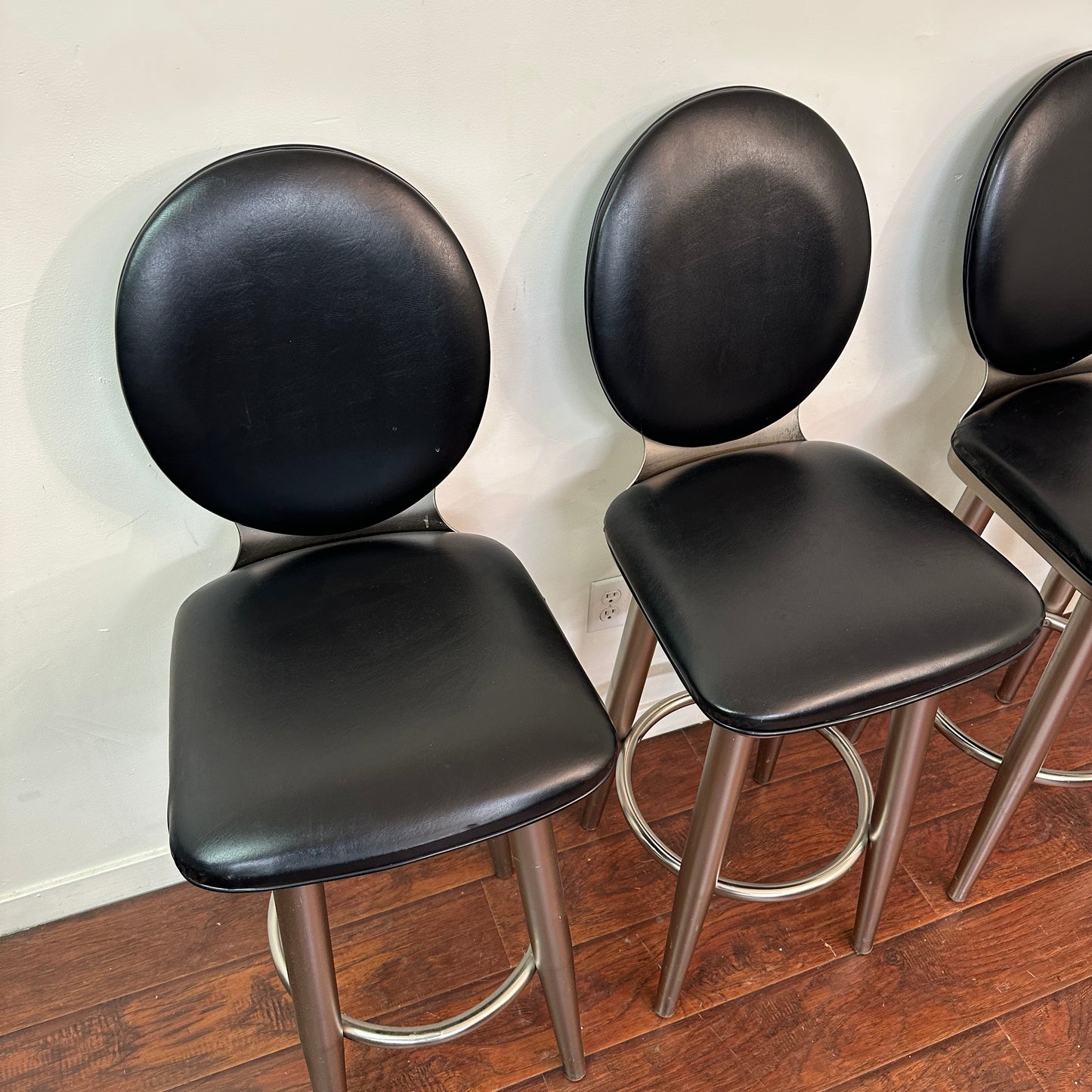 Bar-Height Swivel Dining Chairs (set of 4)