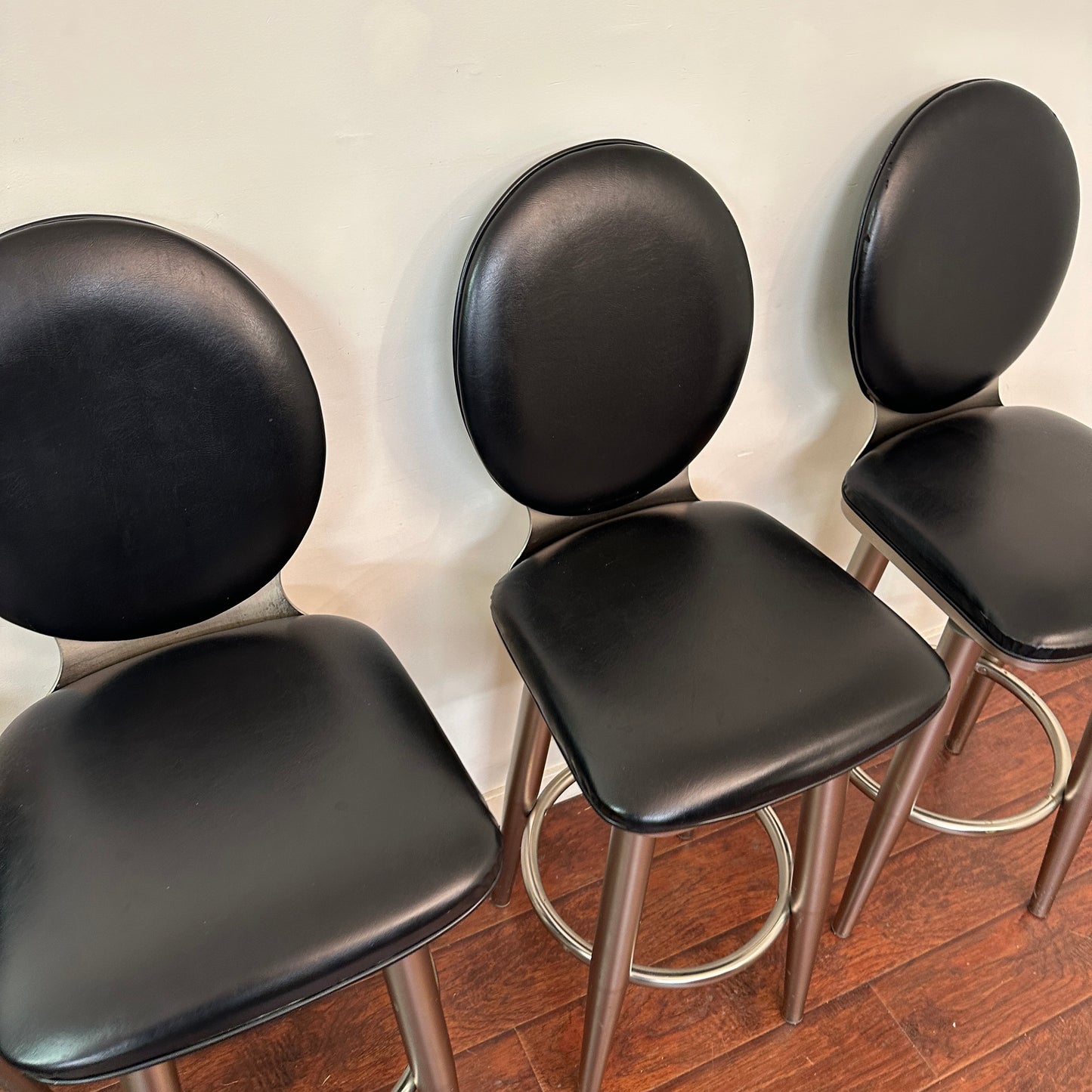 Bar-Height Swivel Dining Chairs (set of 4)