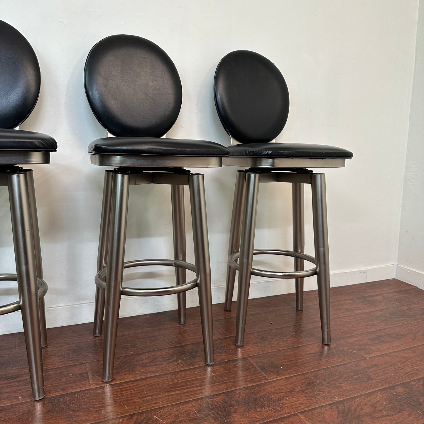 Bar-Height Swivel Dining Chairs (set of 4)