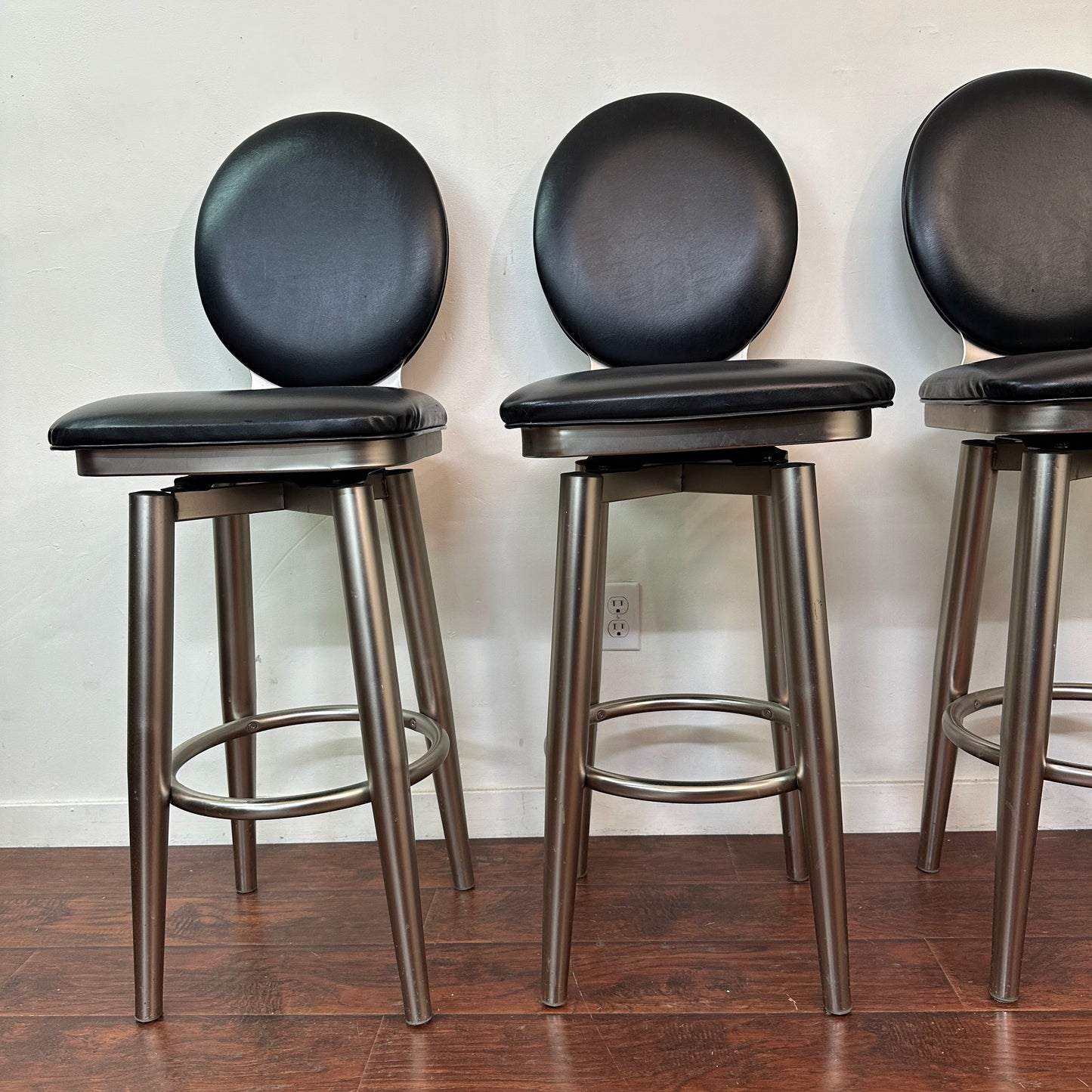 Bar-Height Swivel Dining Chairs (set of 4)
