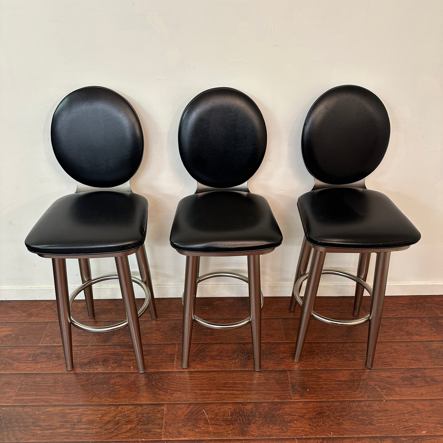 Bar-Height Swivel Dining Chairs (set of 3)