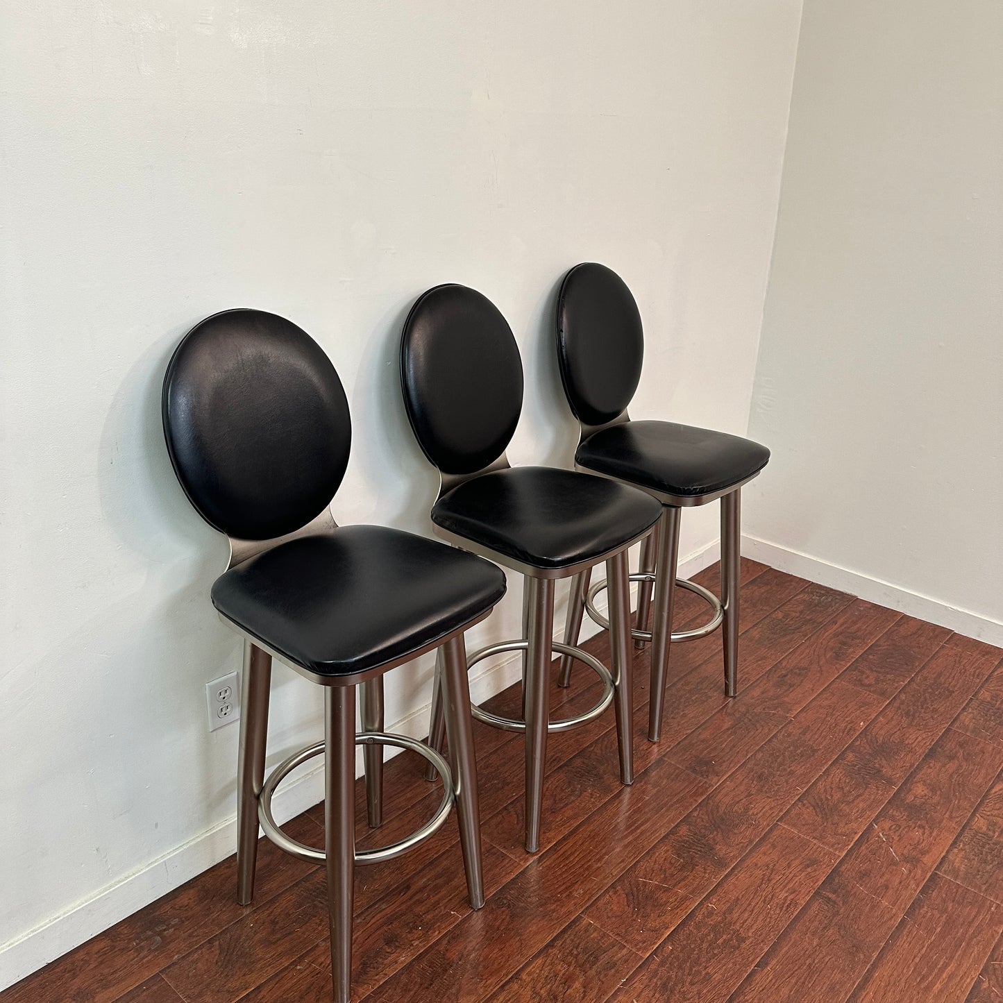 Bar-Height Swivel Dining Chairs (set of 3)