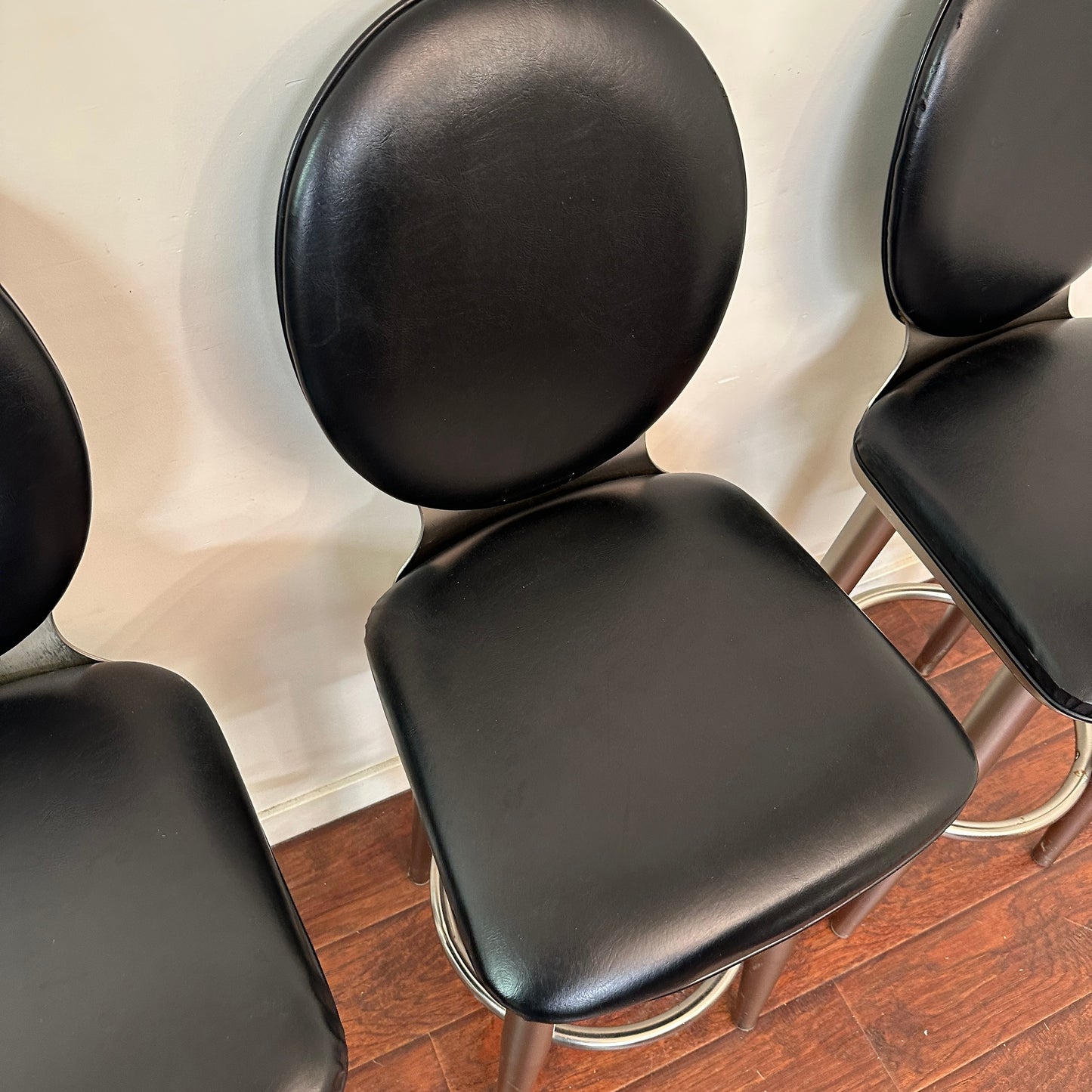 Bar-Height Swivel Dining Chairs (set of 3)