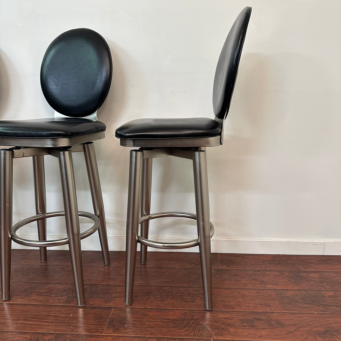 Bar-Height Swivel Dining Chairs (set of 3)