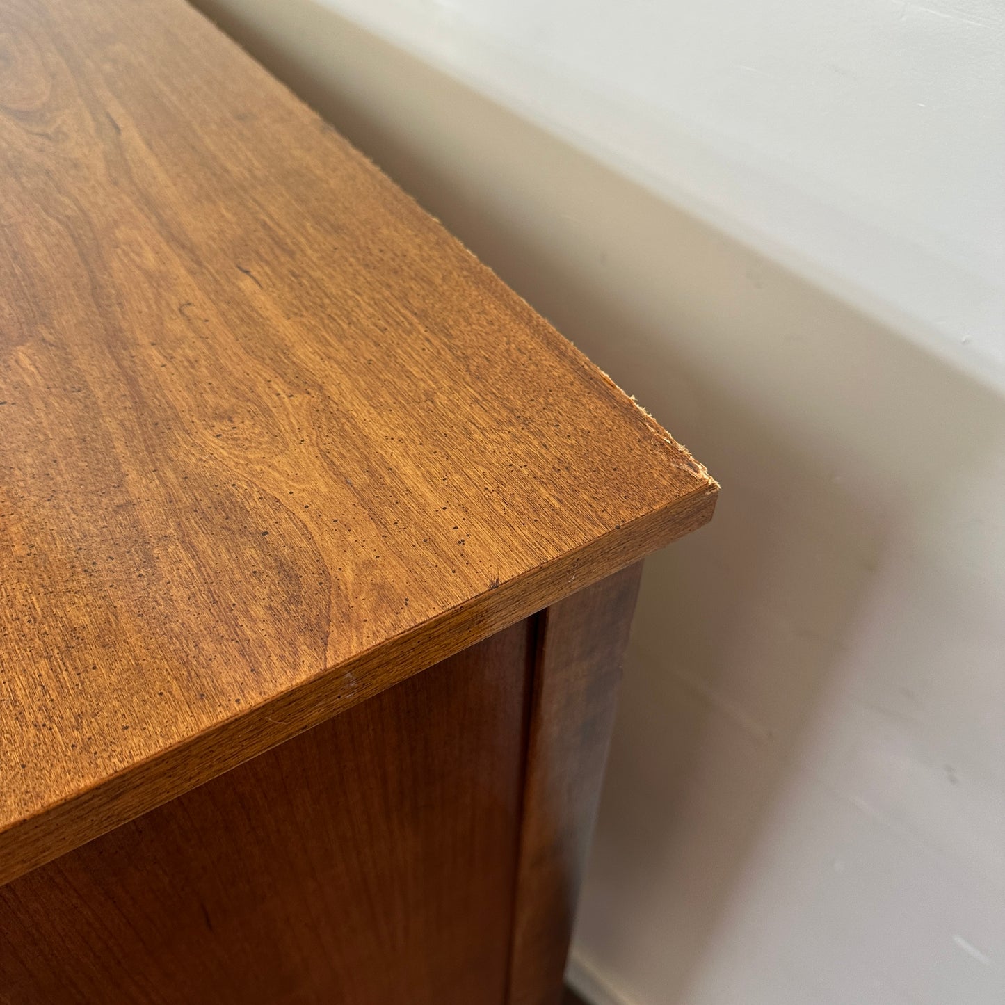 Dixie Mid-Century Modern Cherry Dresser (1960s)