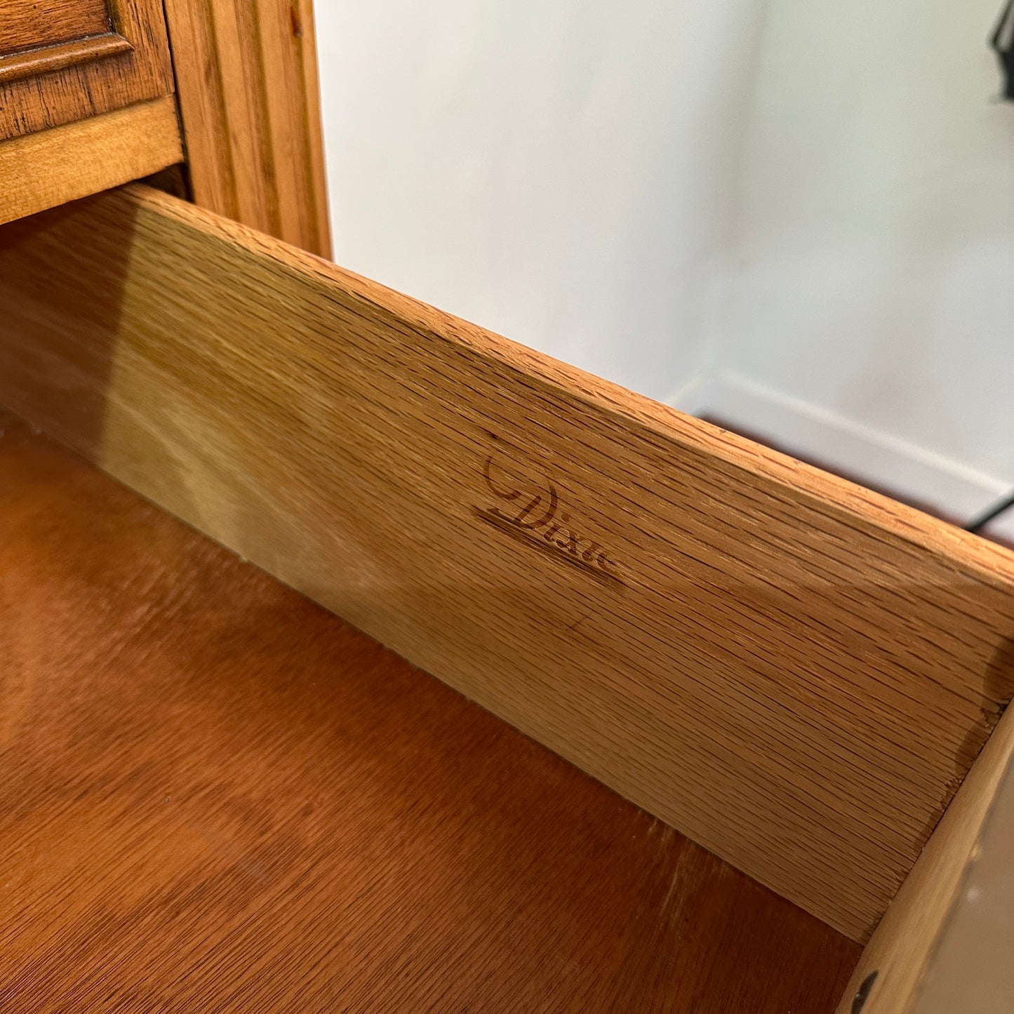Dixie Mid-Century Modern Cherry Dresser (1960s)