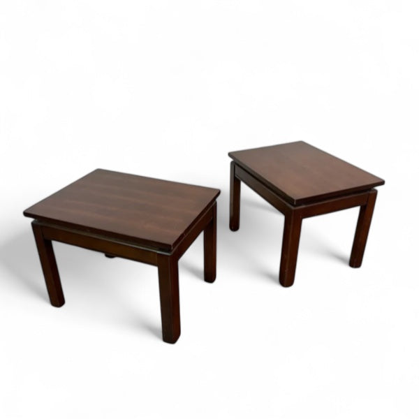 Kroehler Maple Side Tables (set of 2)