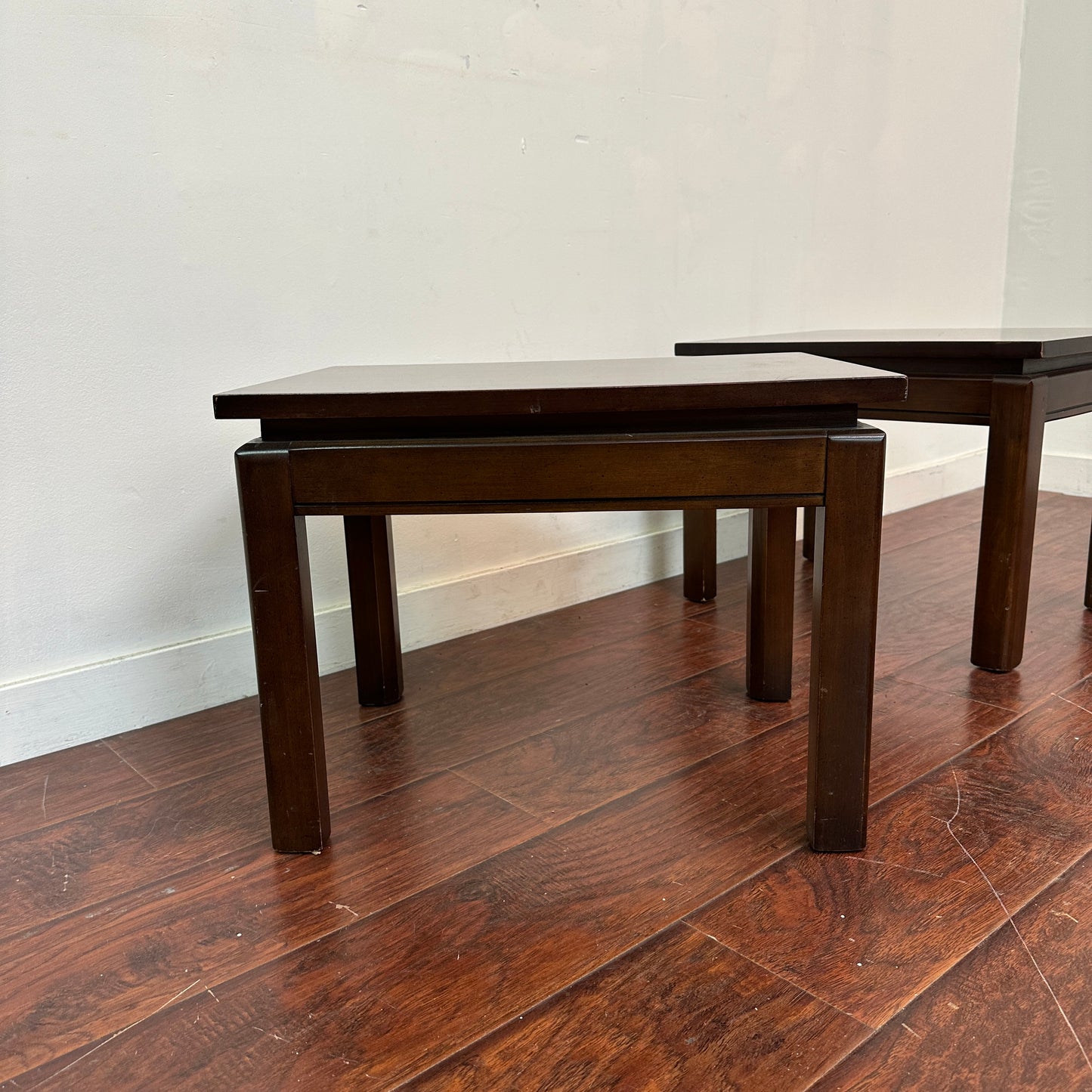 Kroehler Maple Side Tables (set of 2)
