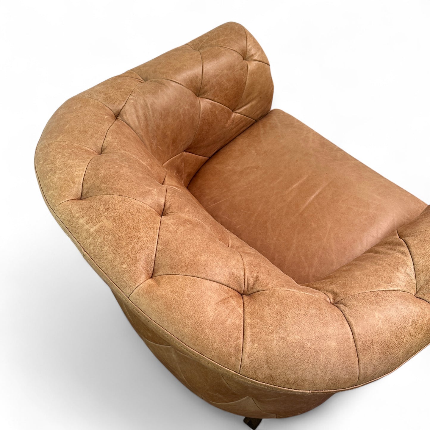 Regal Leather Single Seat Sofa