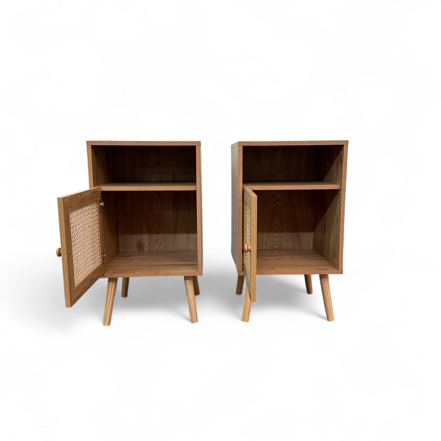 Rattan Nightstands (set of 2)