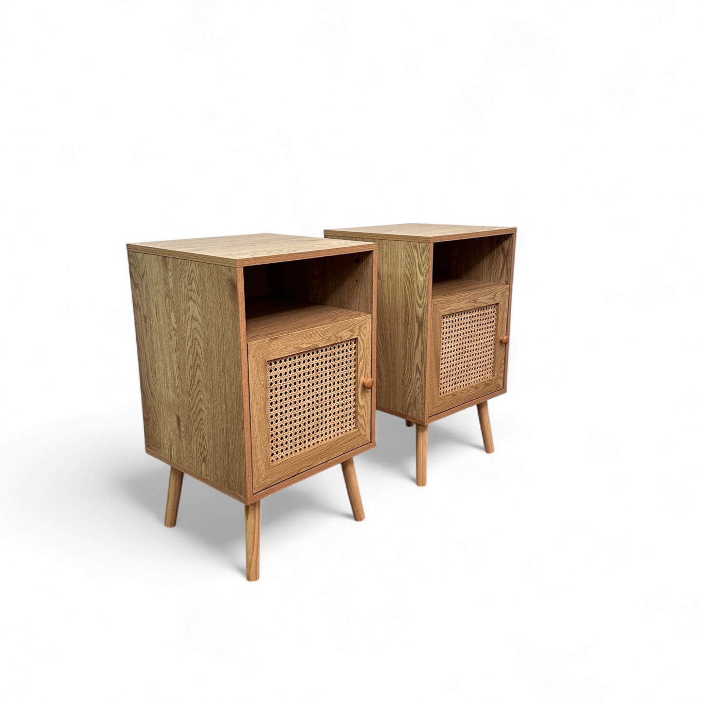 Rattan Nightstands (set of 2)