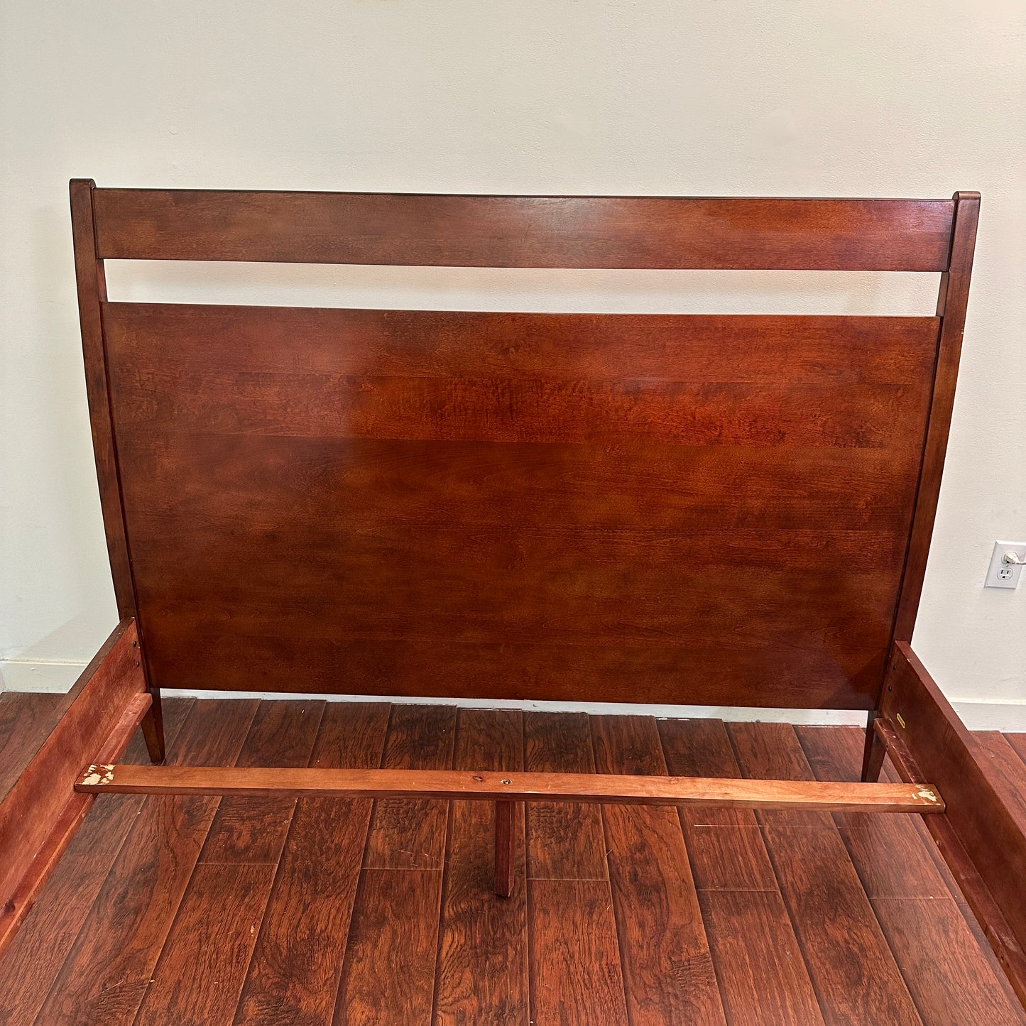 Mid-Century Style Queen Size Bed