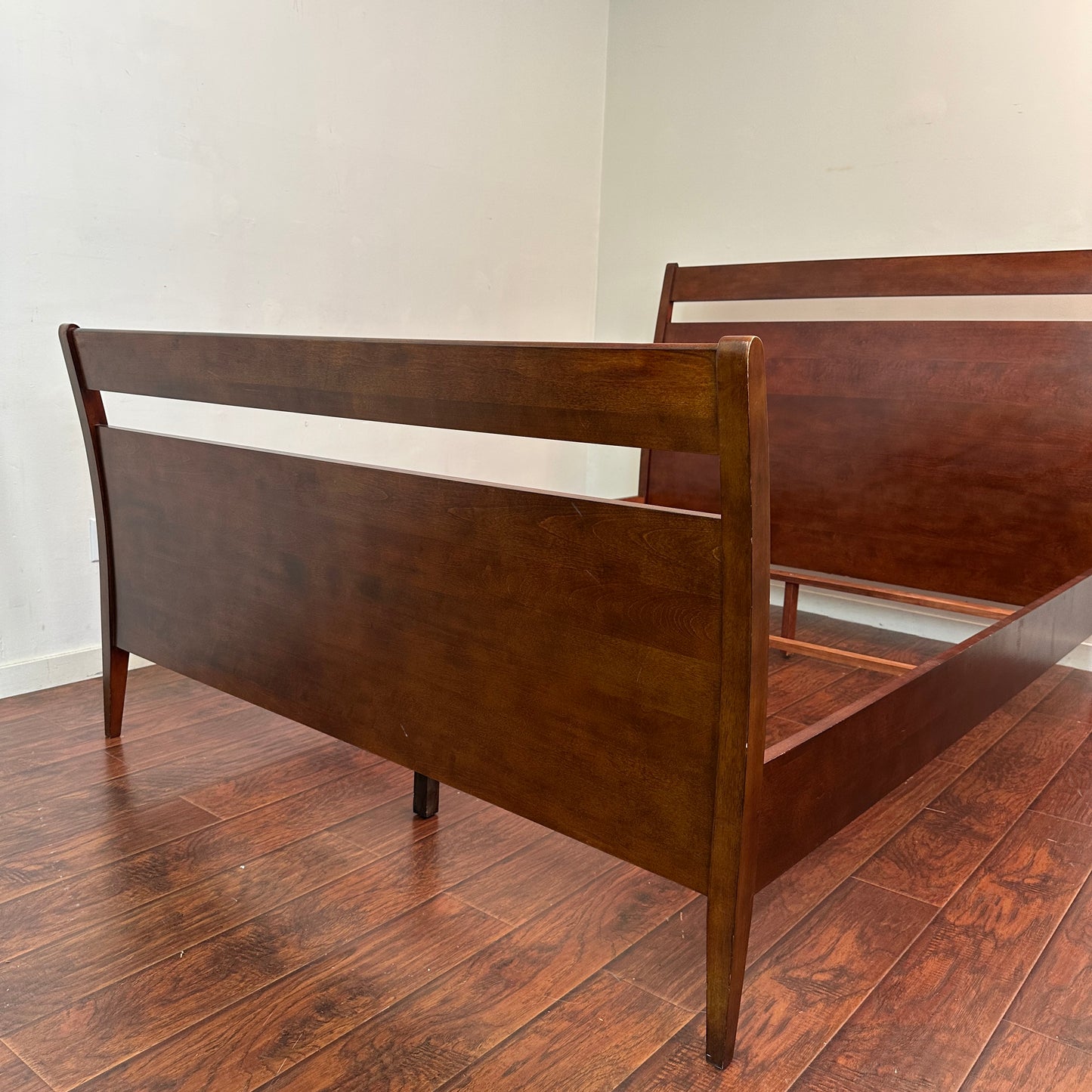 Mid-Century Style Queen Size Bed