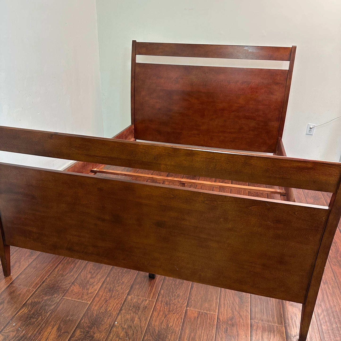 Mid-Century Style Queen Size Bed