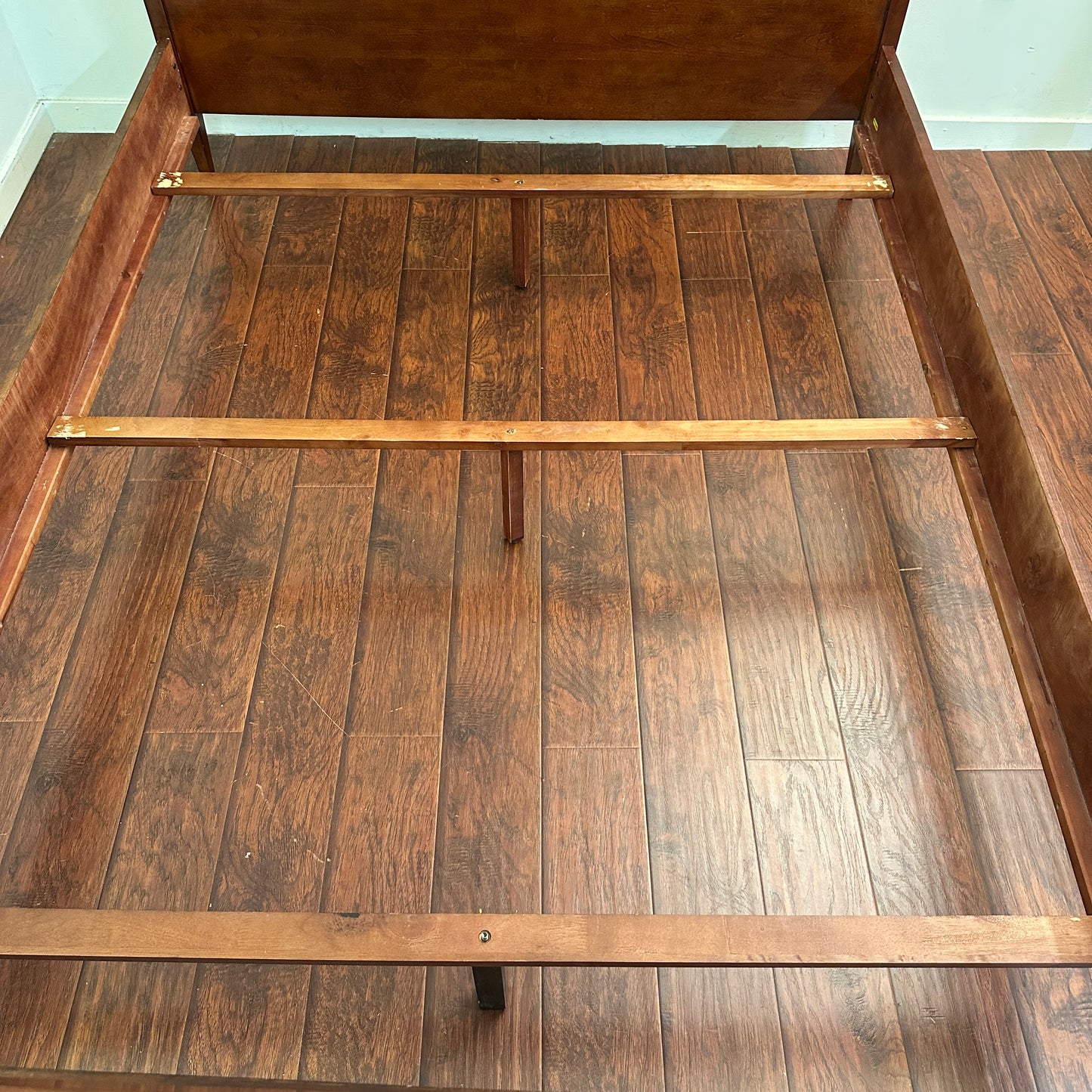 Mid-Century Style Queen Size Bed