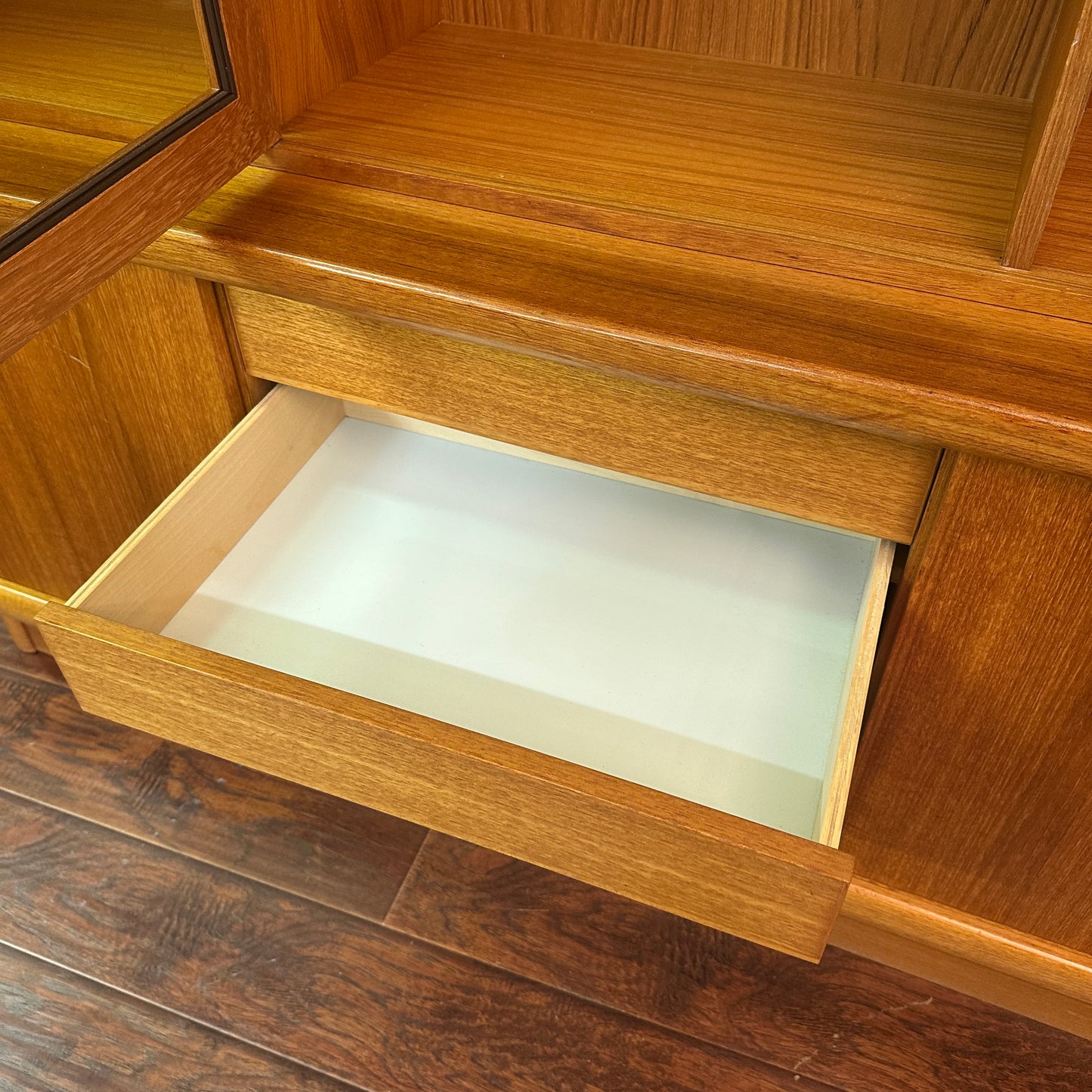 Mid-Century Modern Danish Teak Buffet Hutch
