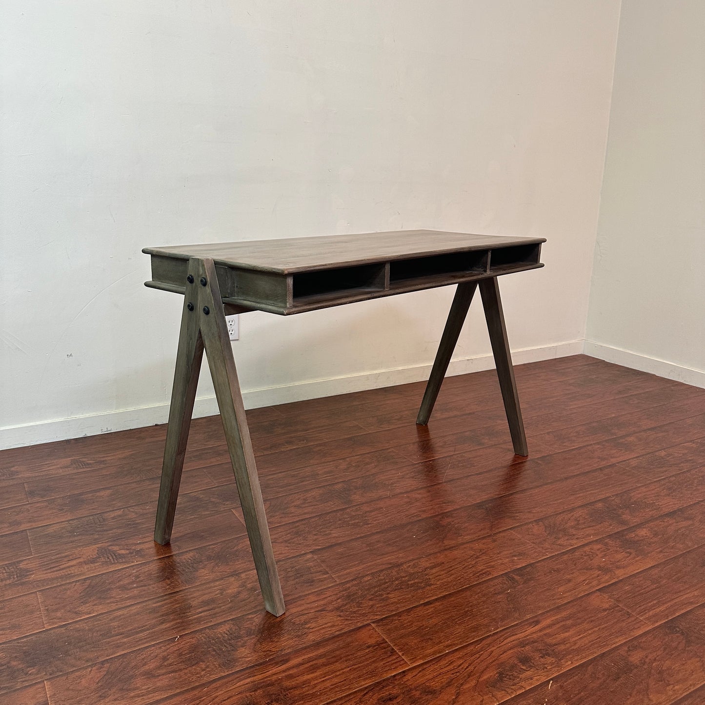 Acacia Compartment Desk