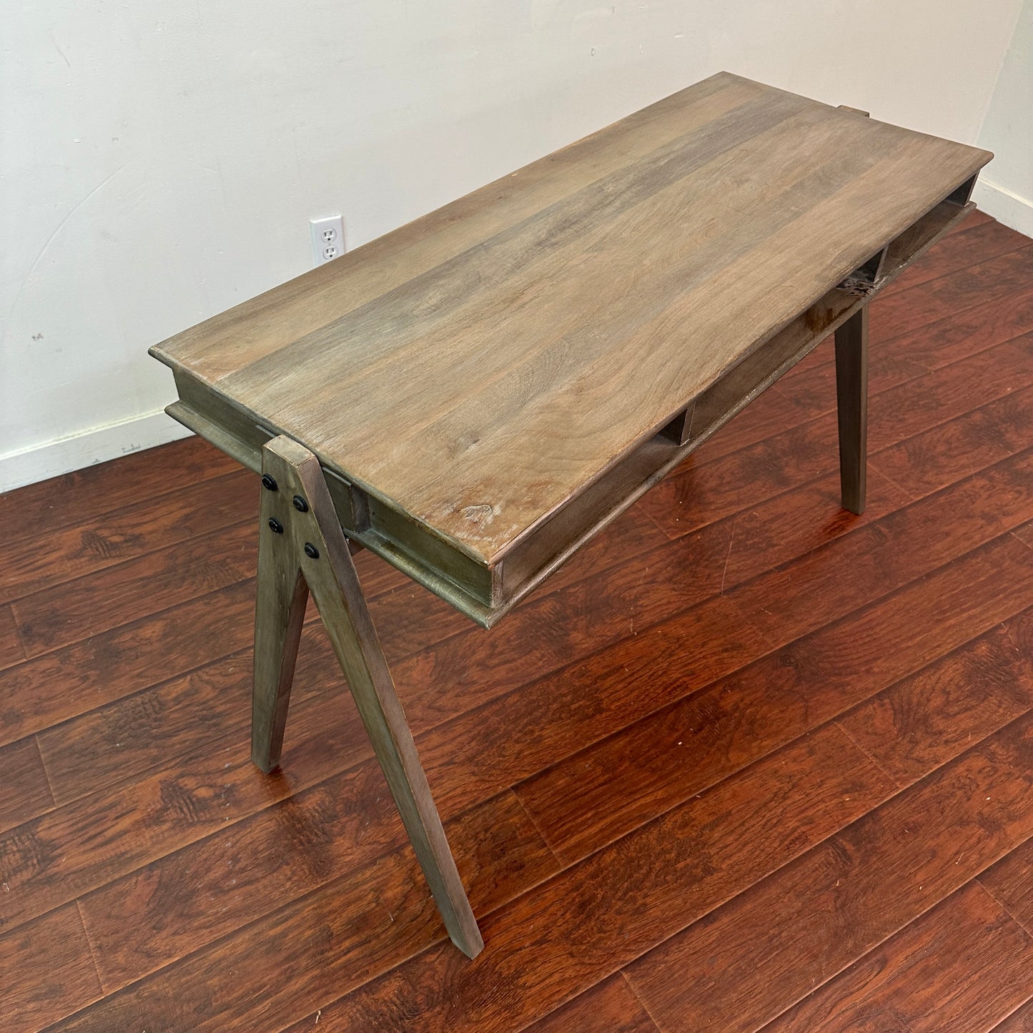 Acacia Compartment Desk