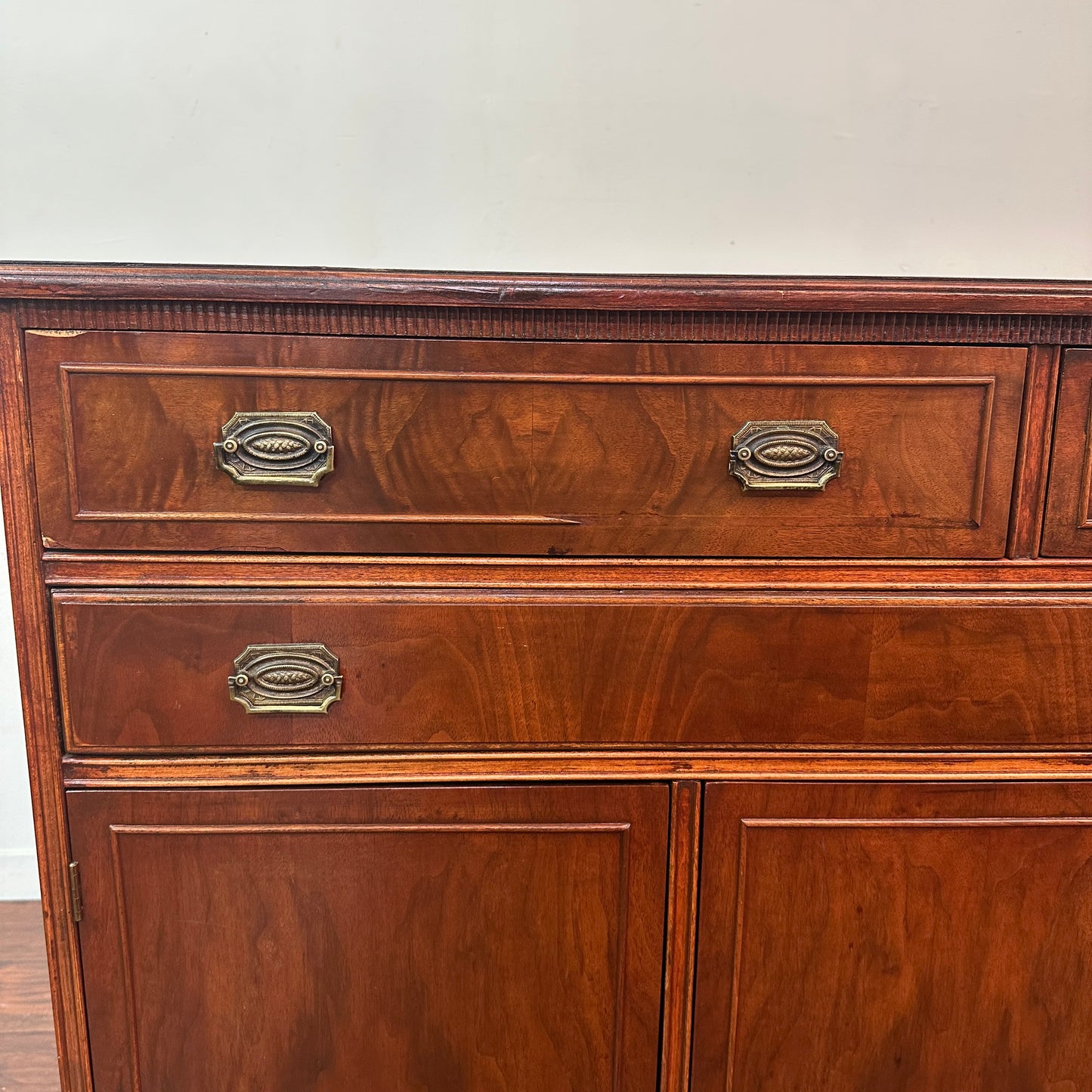 Antique Wood Sideboard