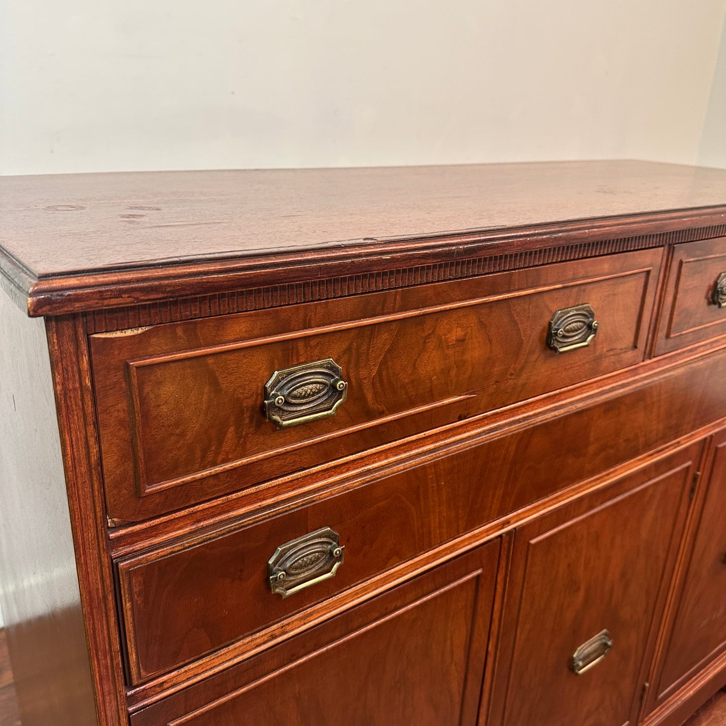 Antique Wood Sideboard