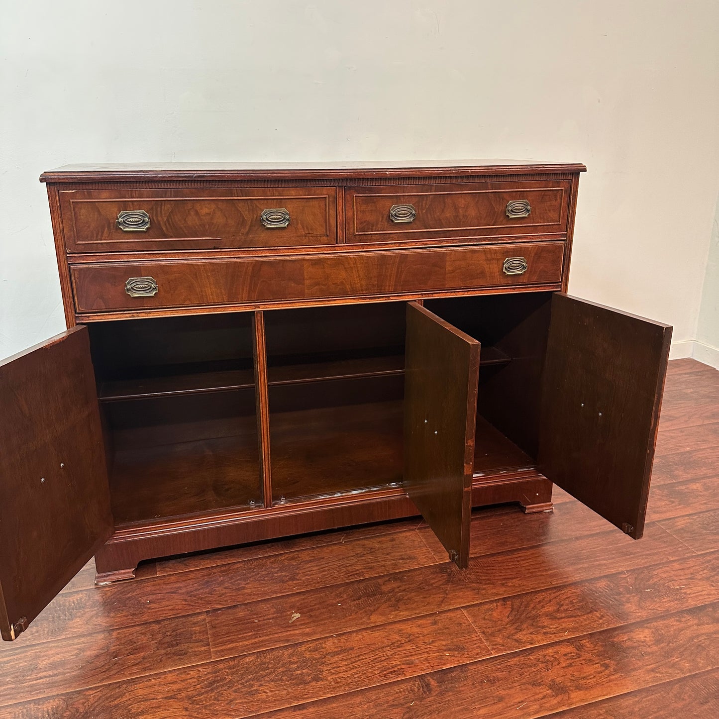 Antique Wood Sideboard