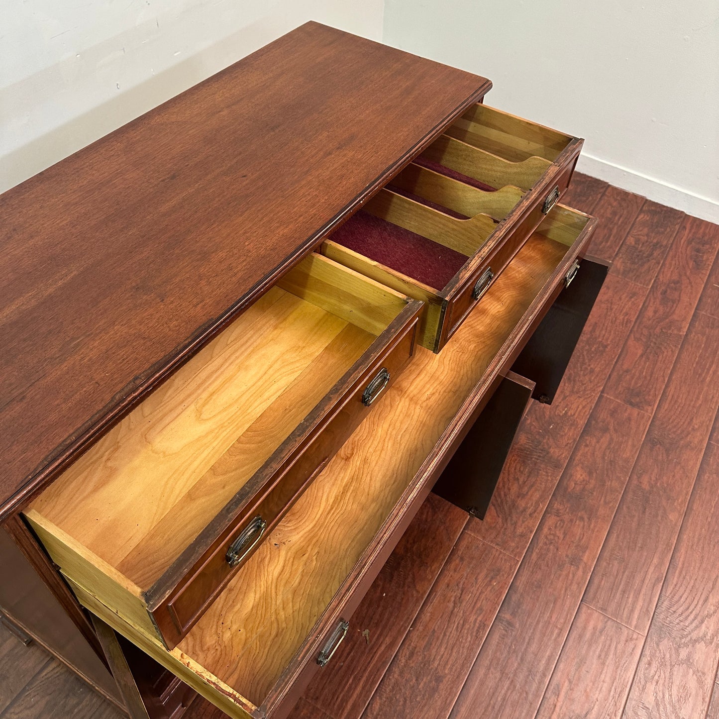 Antique Wood Sideboard