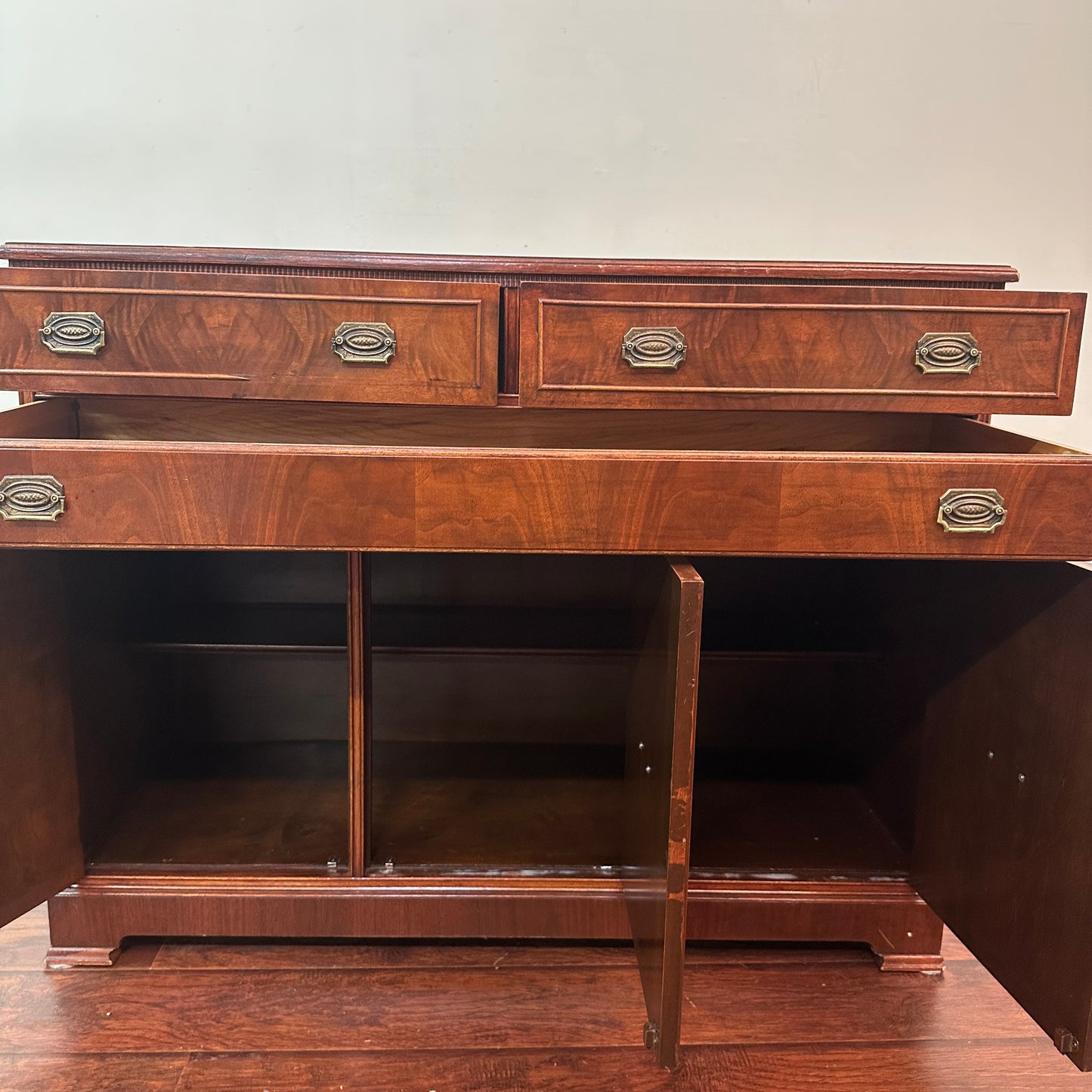 Antique Wood Sideboard