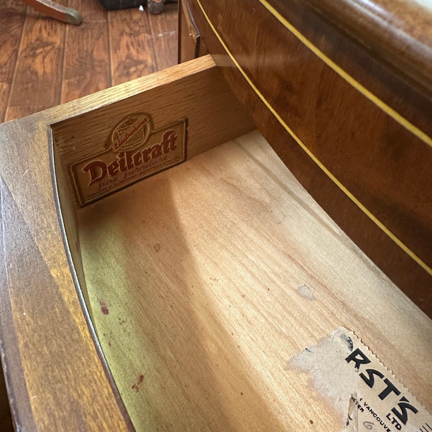 Deilcraft Antique Corner Display Cabinet