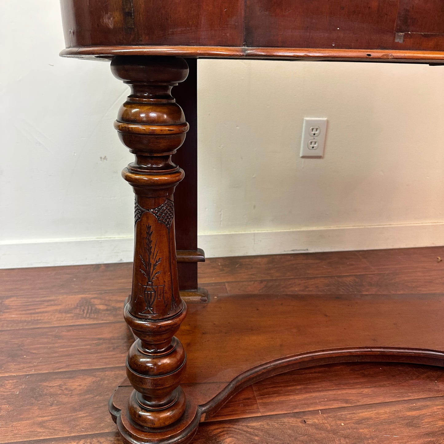 Antique Walnut Writing Desk