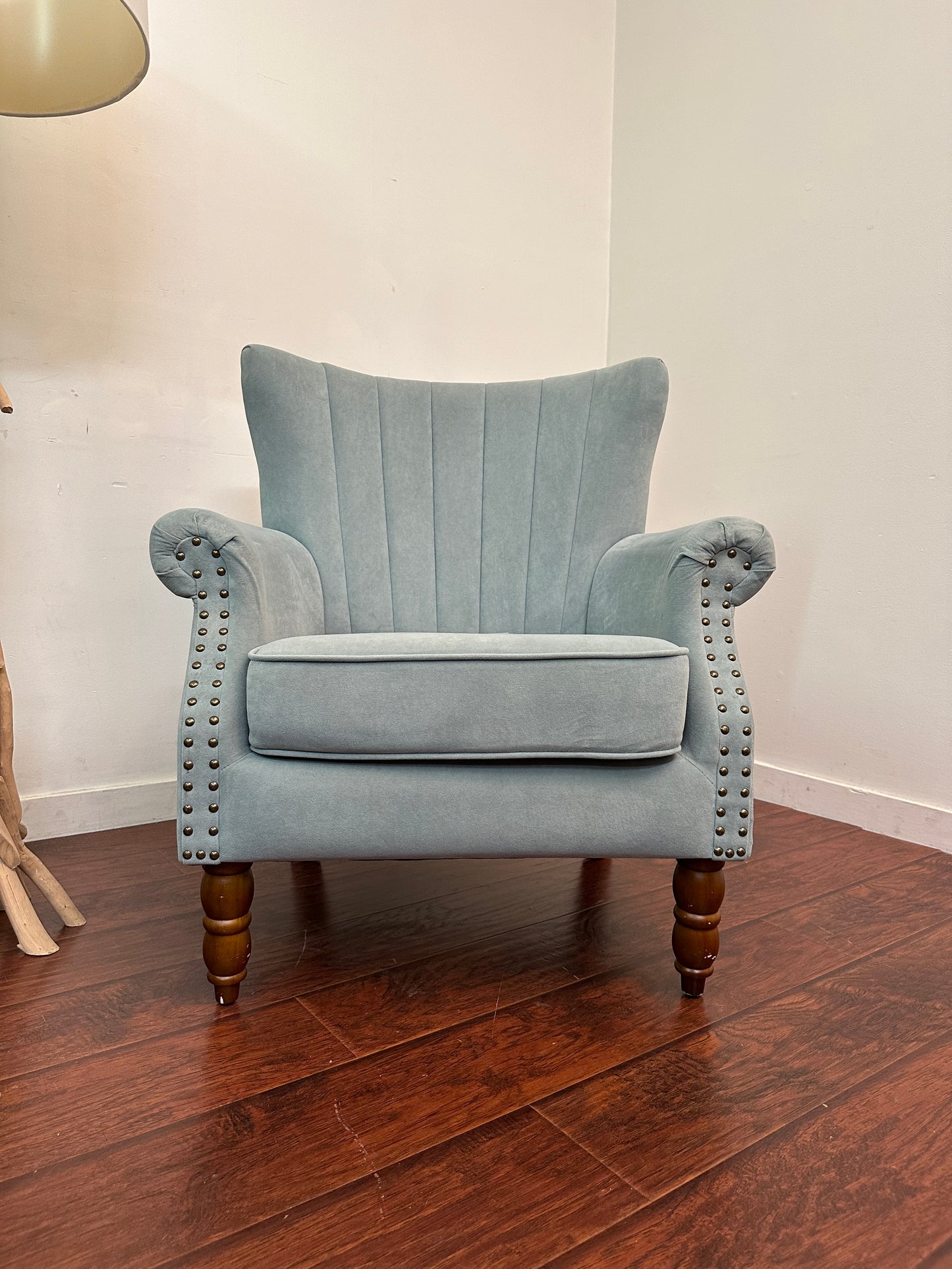 Alcott Hill Teal Accent Chairs (x2)